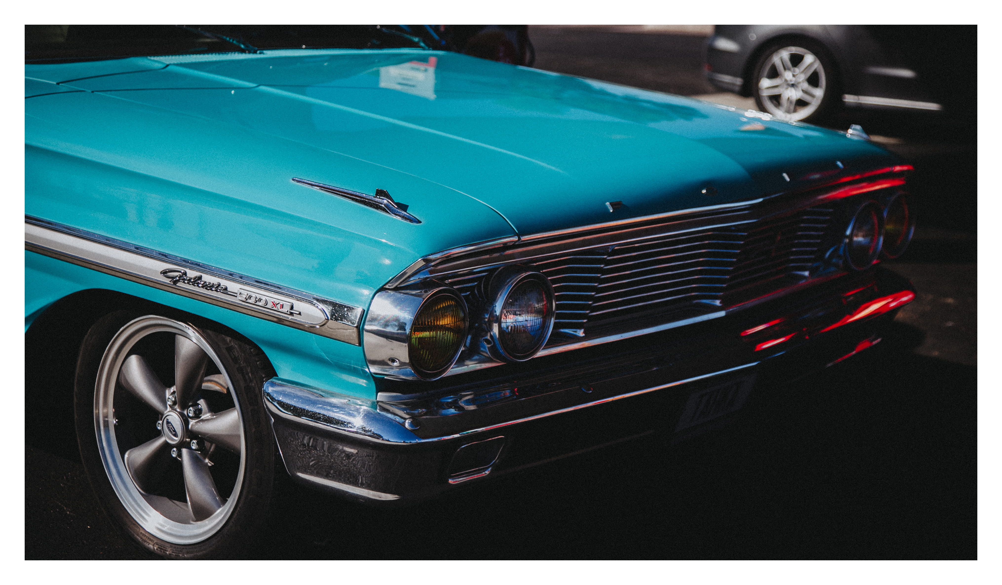 green, vehicle, dark, headlight, retro Styled, blue, tire, isolated, history, oldcar, obsolete, old, sport, luxury, front View, muscle car, illustration, HD Wallpaper
