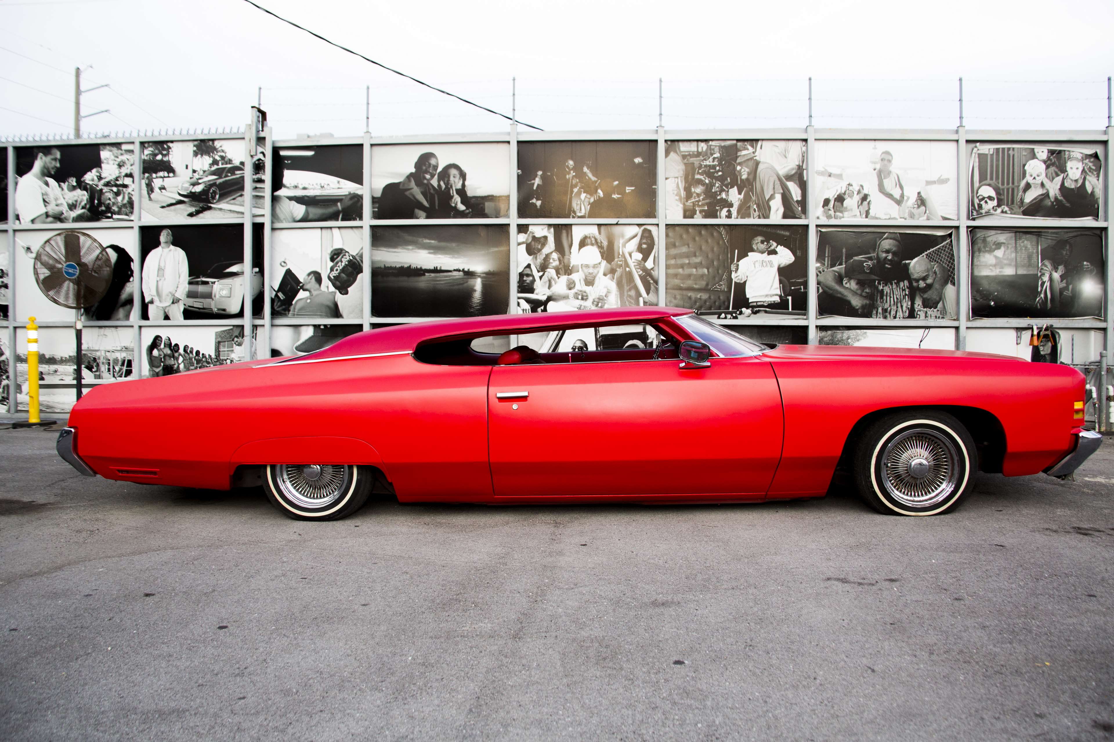 day, outdoors, convertible, 4K, car, no people, lowrider, vintage car, architecture, luxury, nature, retro styled, motor vehicle, road, red, mode of transportation, HD Wallpaper