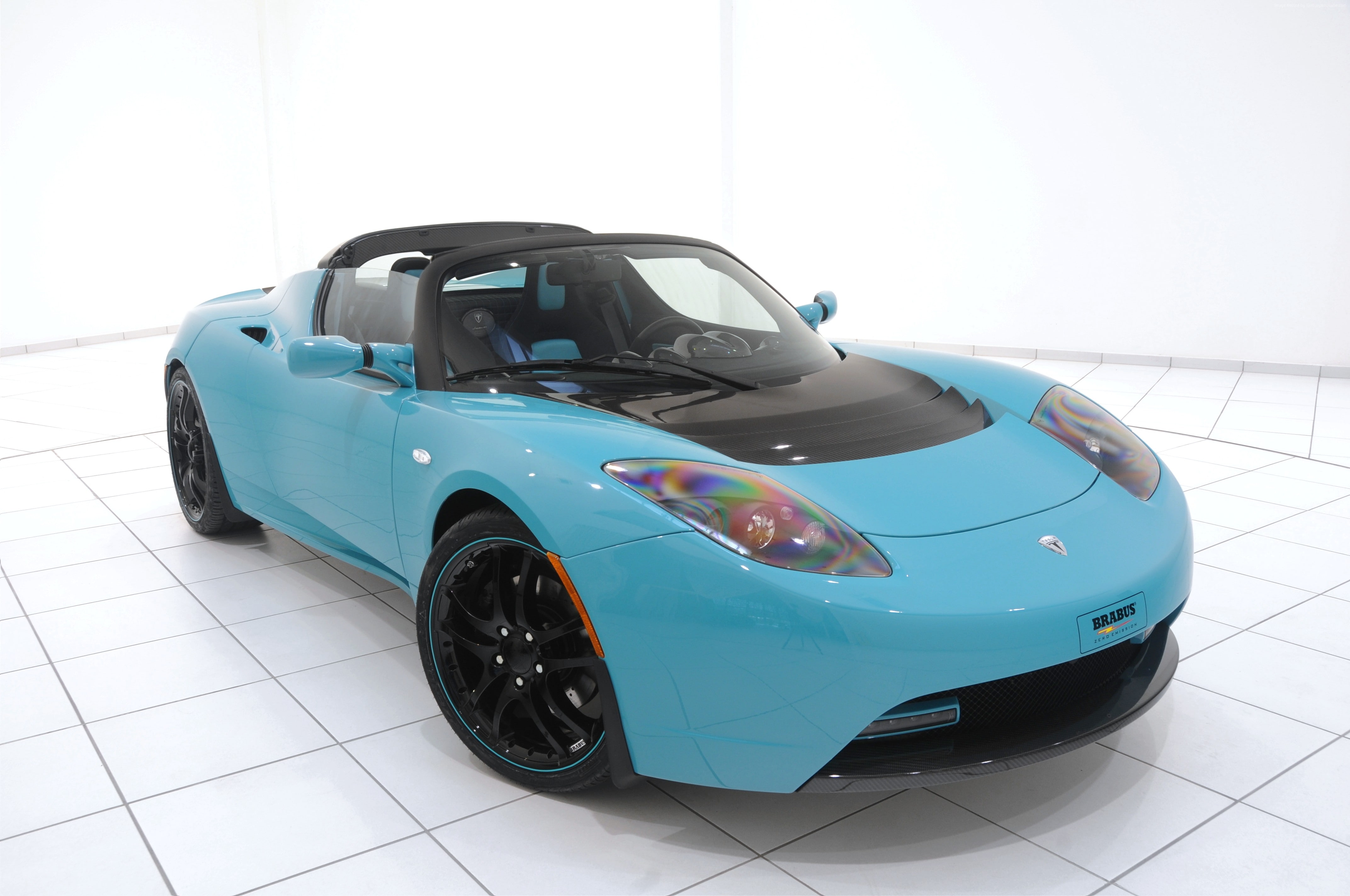 4K, Quickest Electric Cars, electric cars, blue, Tesla Roadster Sport, sport cars, HD Wallpaper