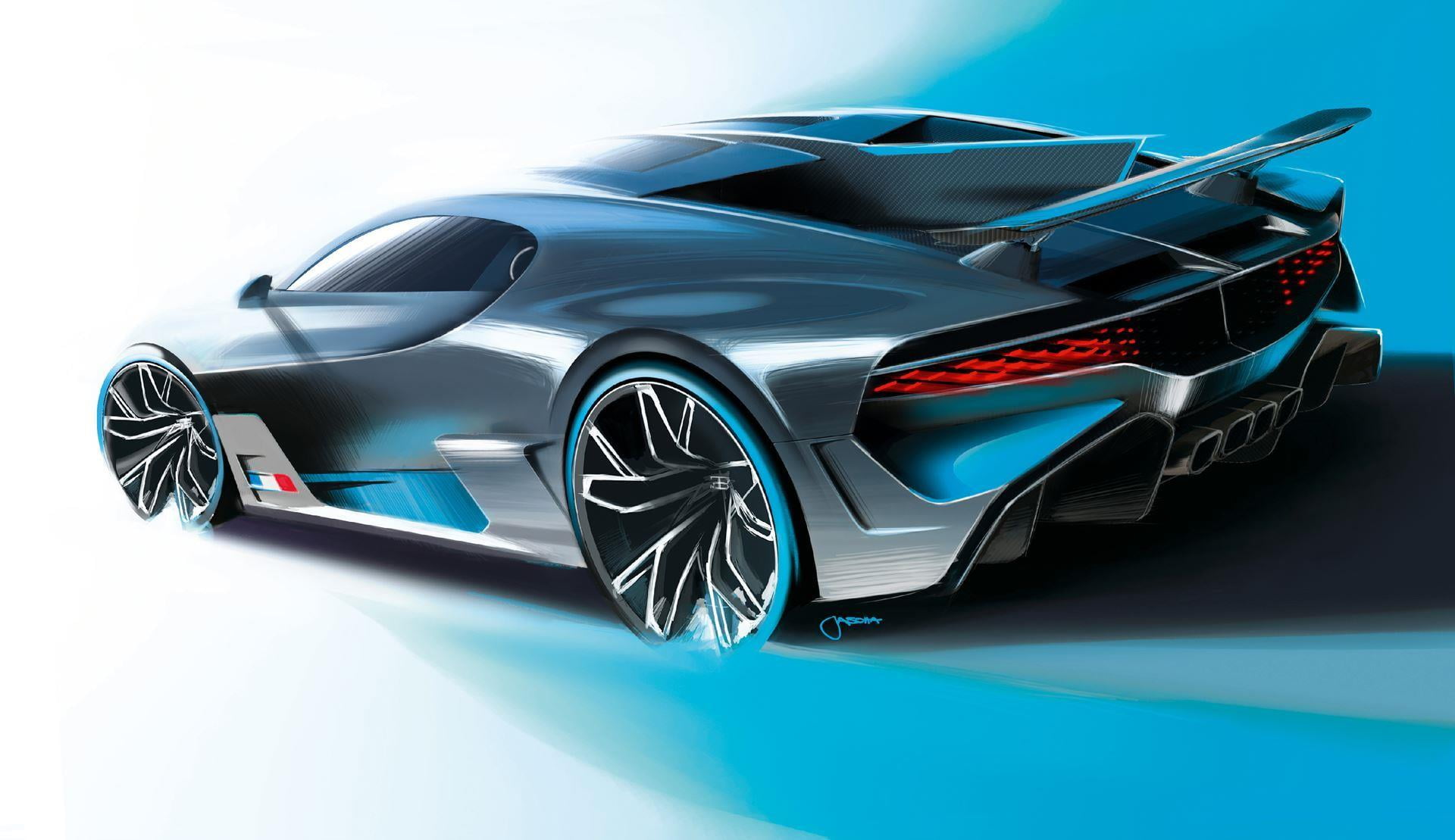 bugatti, car, divo, 1080P, hypercar, HD Wallpaper