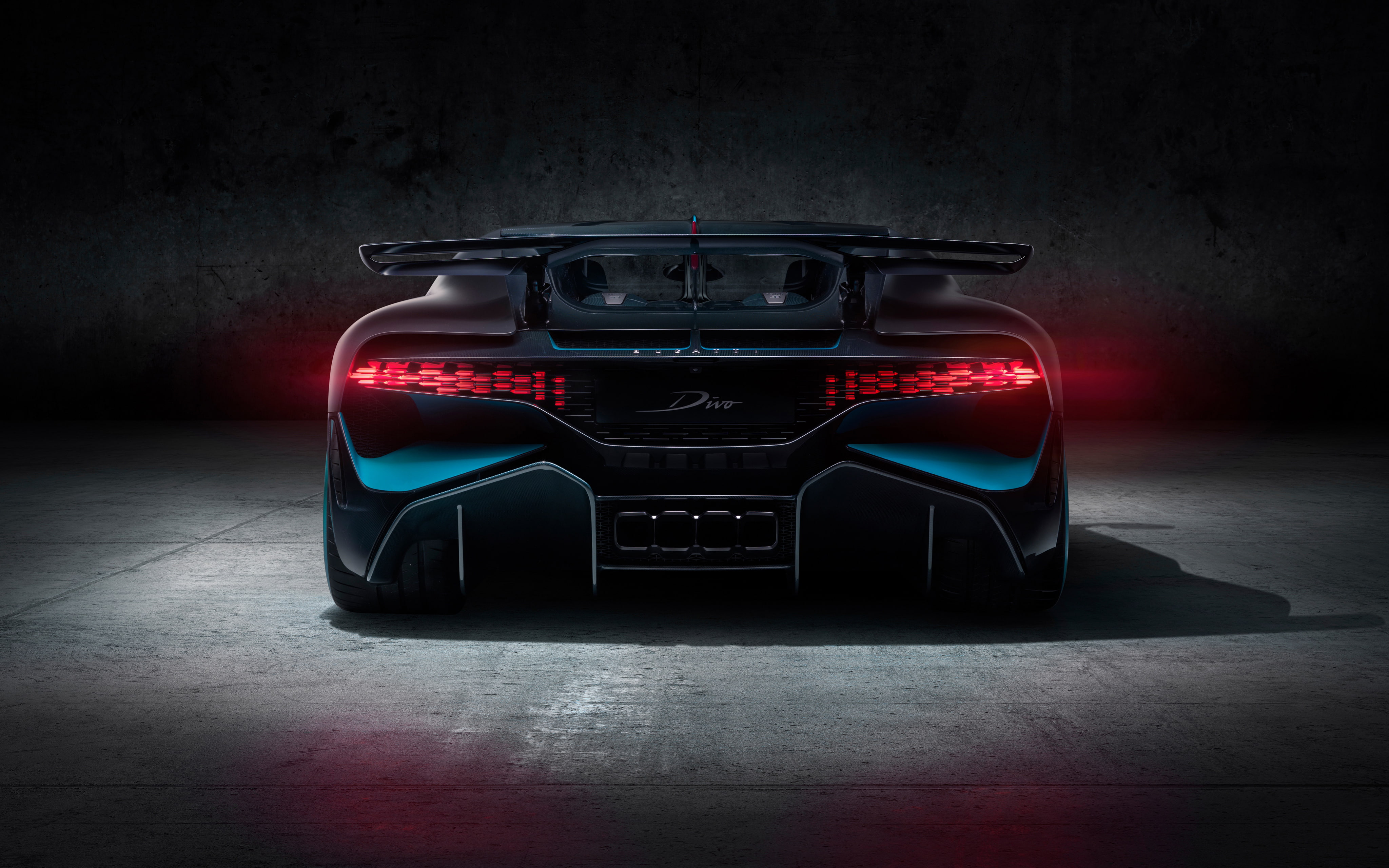 2019, Rear view, 4K, Bugatti Divo, 4K, HD Wallpaper