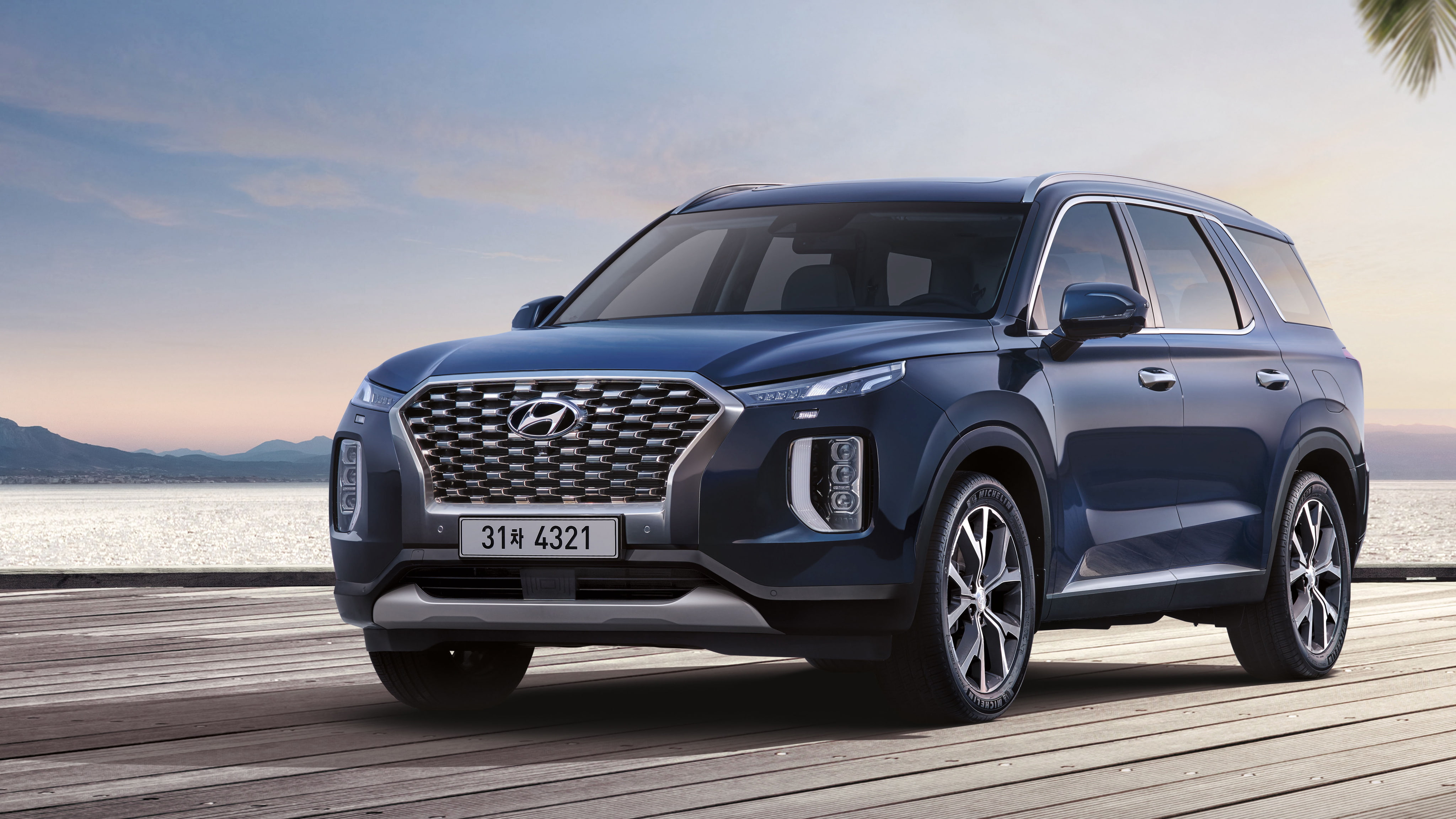 2020, 4K, Hyundai, Palisade, HD Wallpaper