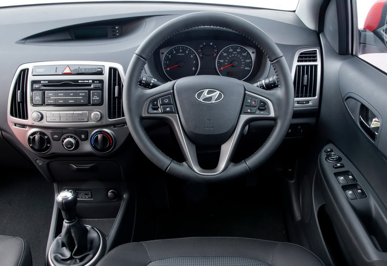 push button, control, cockpit, speedometer, vehicle interior, gearshift, luxury, mode of transportation, gauge, dashboard, i20, land vehicle, no people, HD Wallpaper