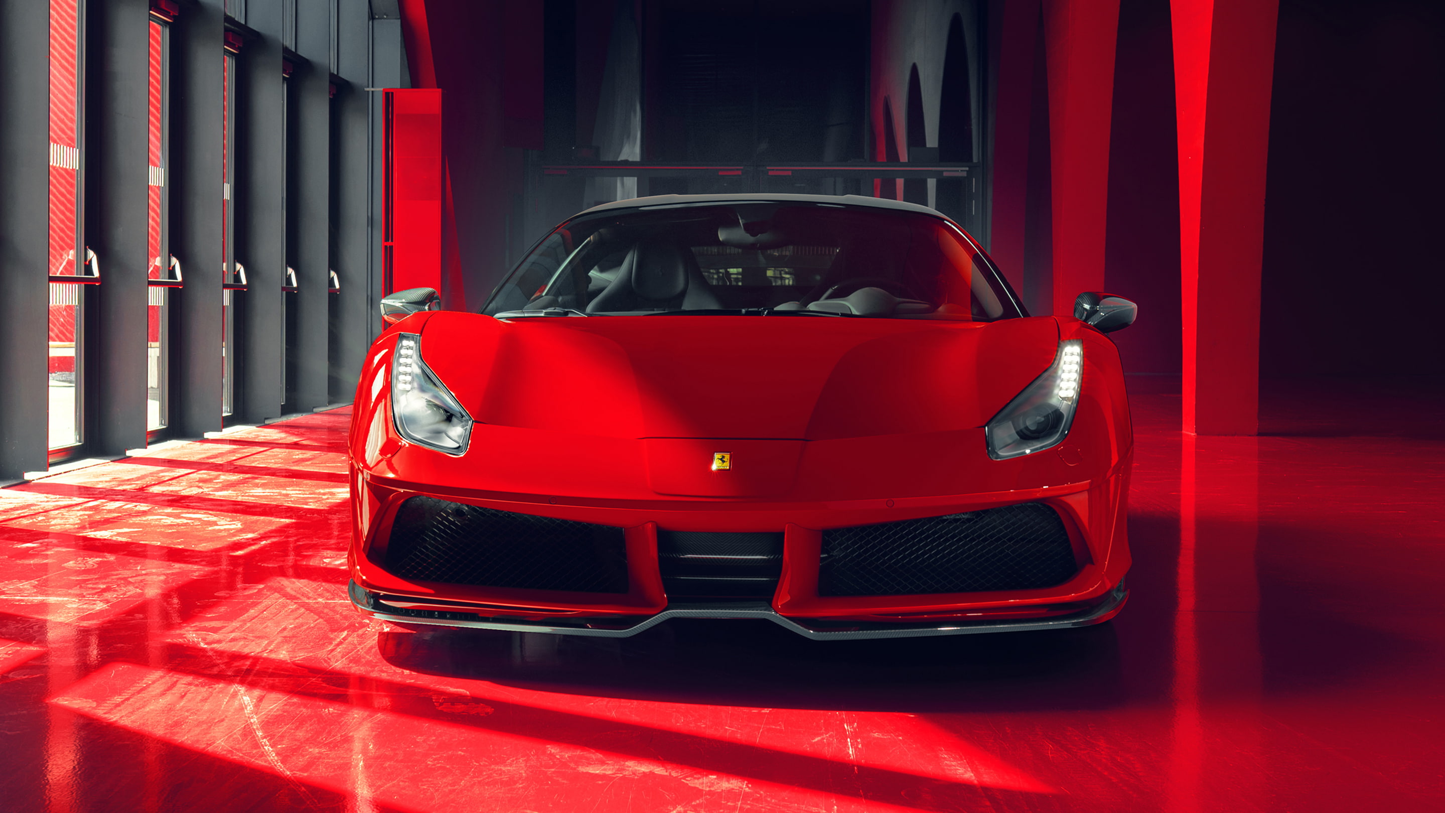 2018, FPlus, 2K, Pogea, Corsa, Ferrari, Racing, HD Wallpaper