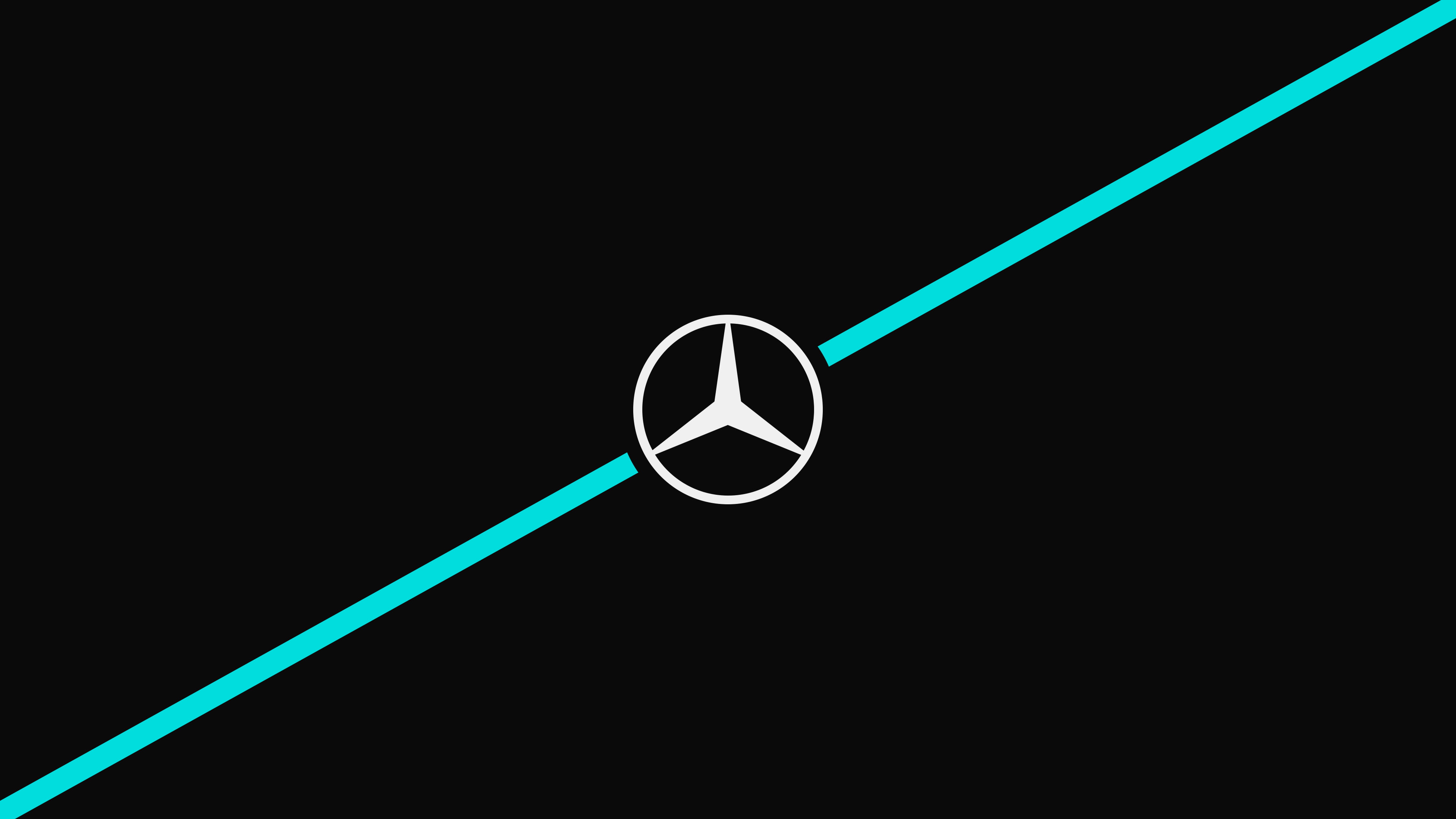 Mercedes F1, Formula 1, 4K, minimalism, F12021, HD Wallpaper