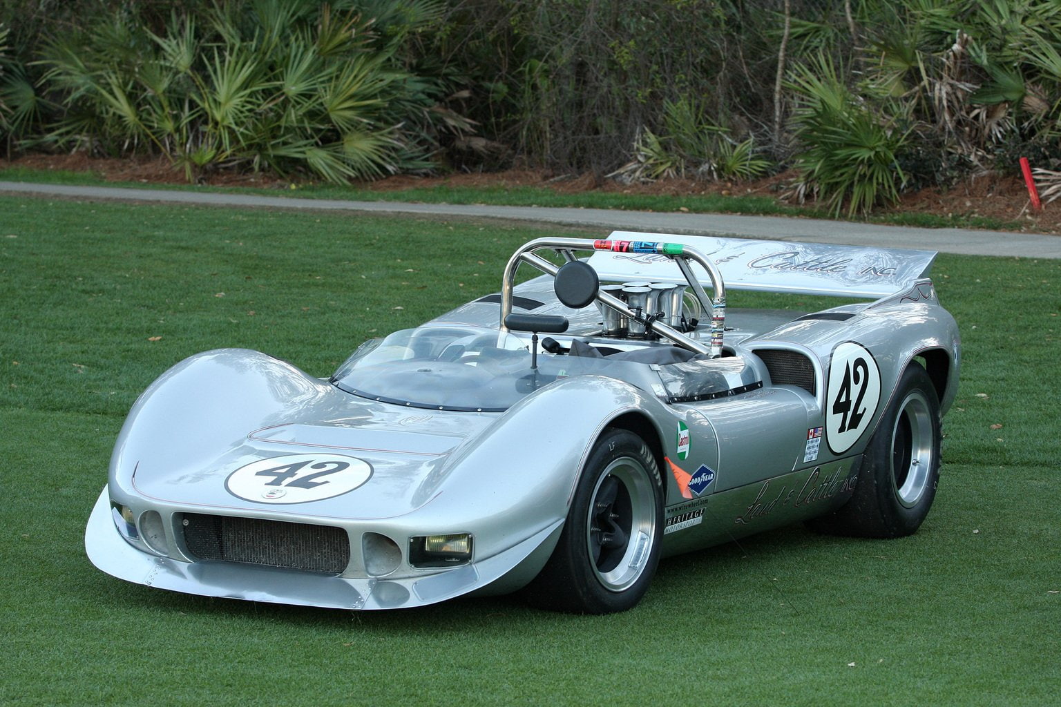 retro, sport, 1966, racing, 720P, mclaren, classic, m1b, 1536x1024, supercar, vehicle, car, race, HD Wallpaper