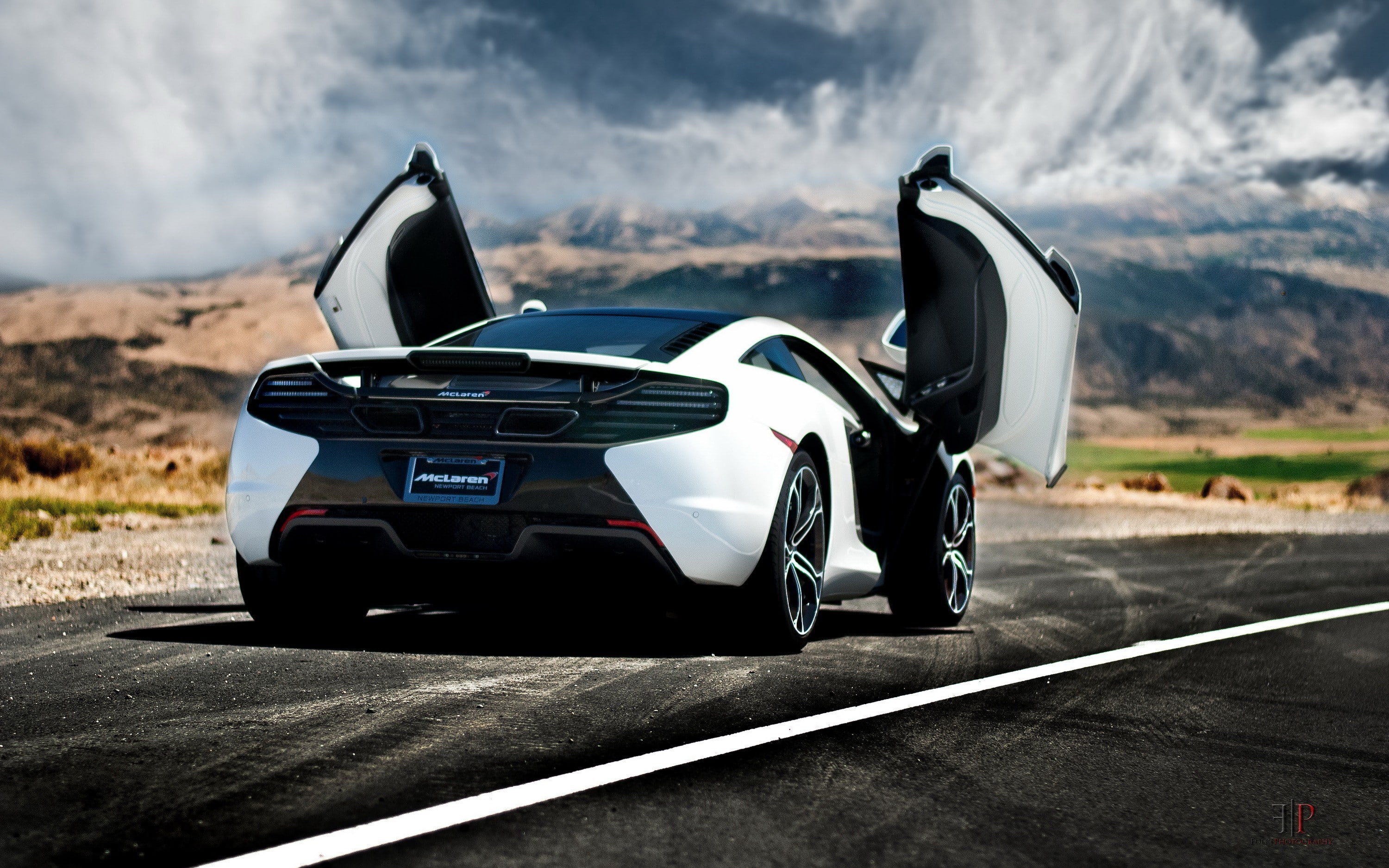 sports car, car, McLaren MP4-12C, 2K, HD Wallpaper