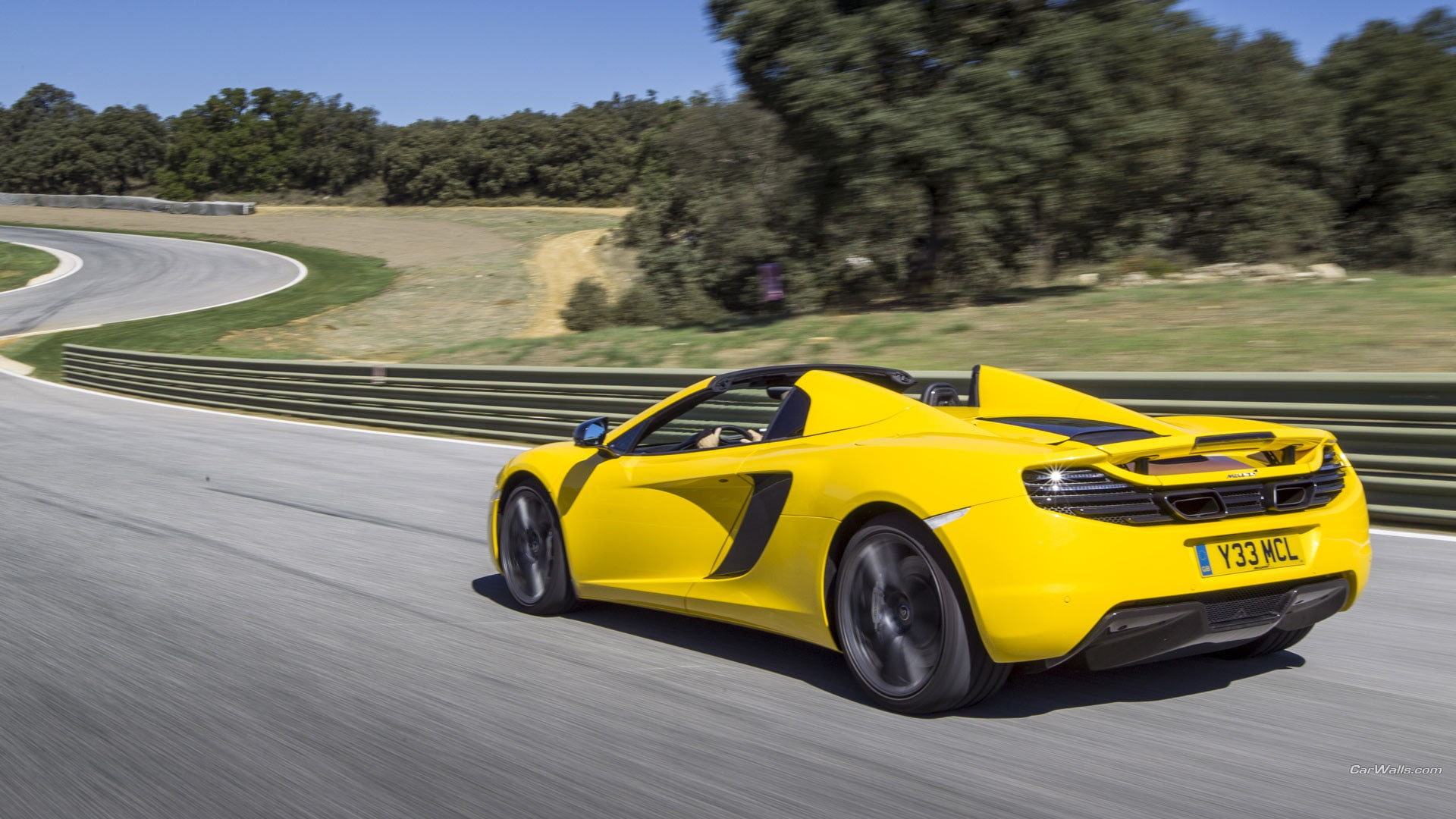 car, 1080P, race tracks, McLaren MP4-12C, HD Wallpaper