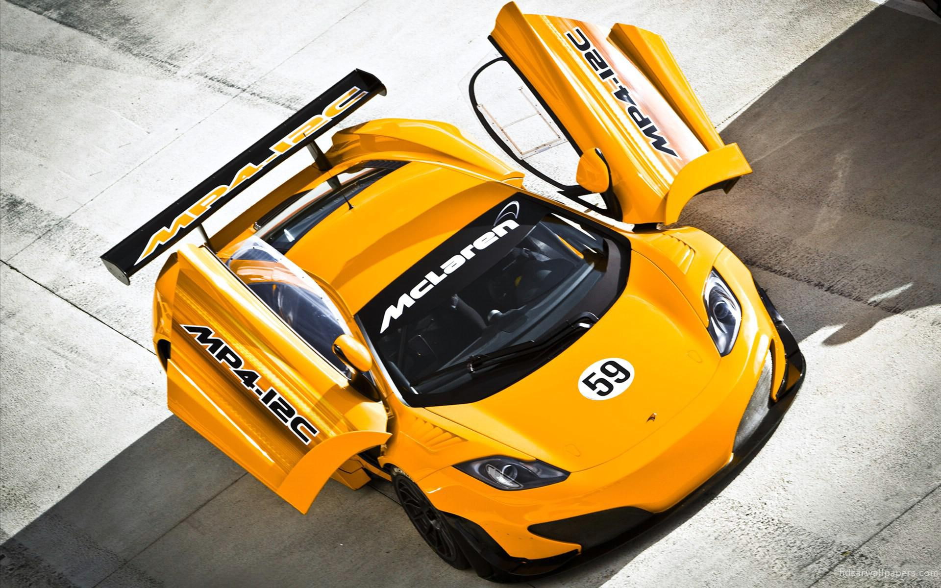 yellow, mclaren, c, sports, mp, 2012, gt, 1080P, cars, coupe, HD Wallpaper