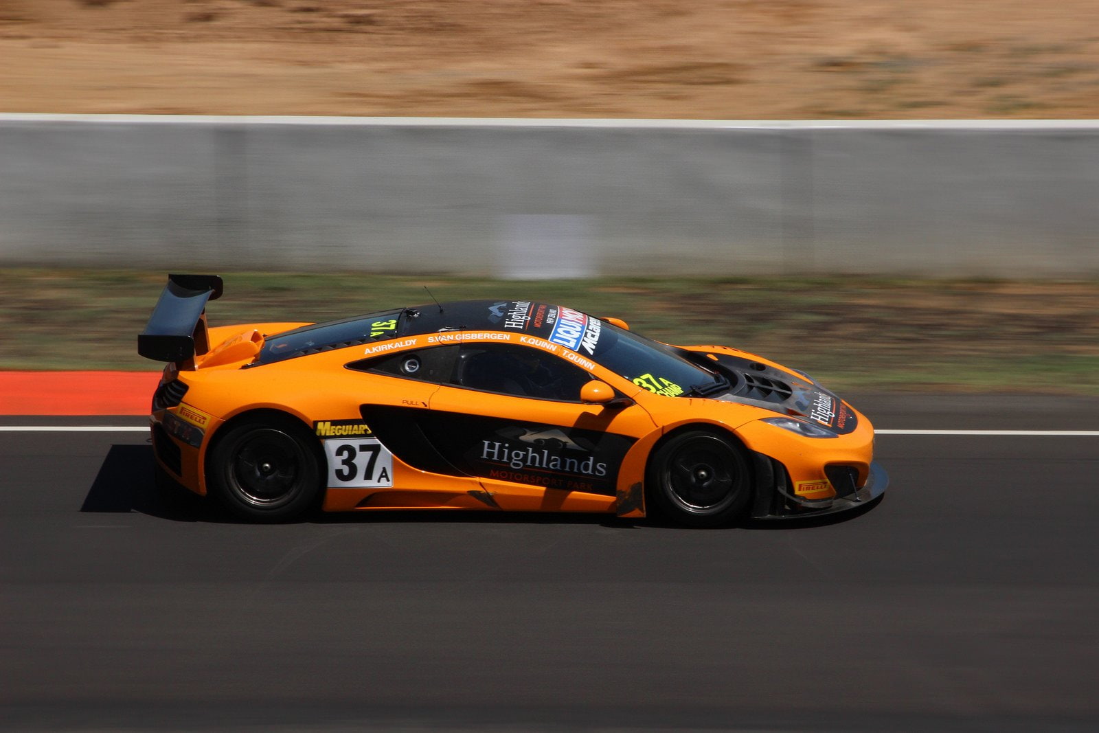 12c, mclaren, mp4, 720P, gt3, HD Wallpaper