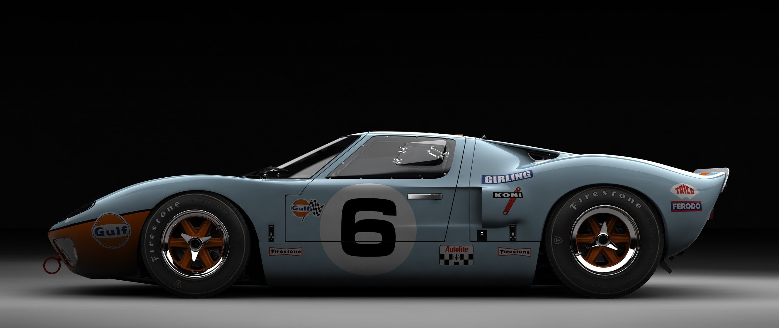 Ford GT40, 2K, car, race cars, HD Wallpaper