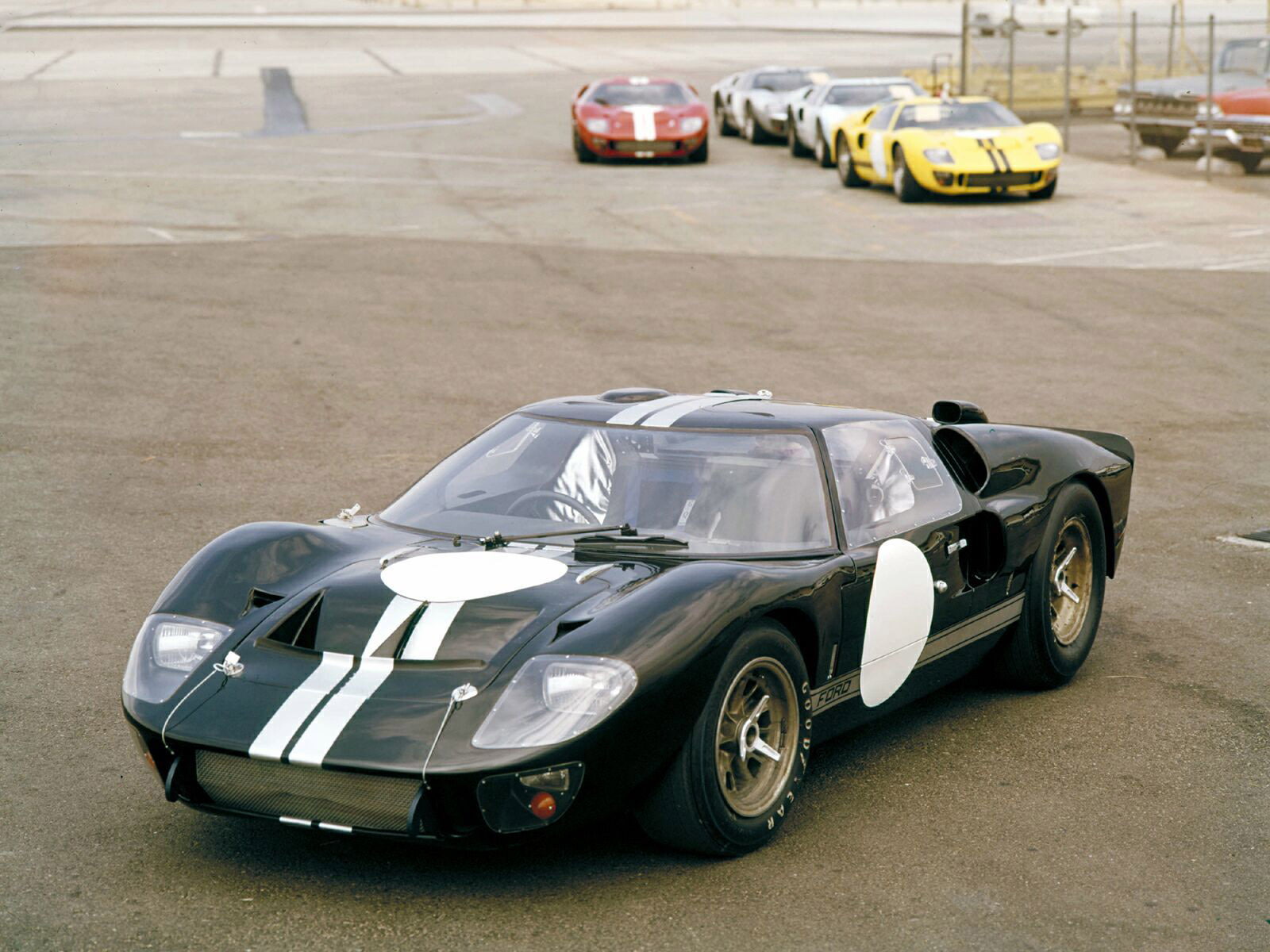 supercar, classic, gt40, supercars, race, racing, ford, 1966, 720P, le mans, HD Wallpaper