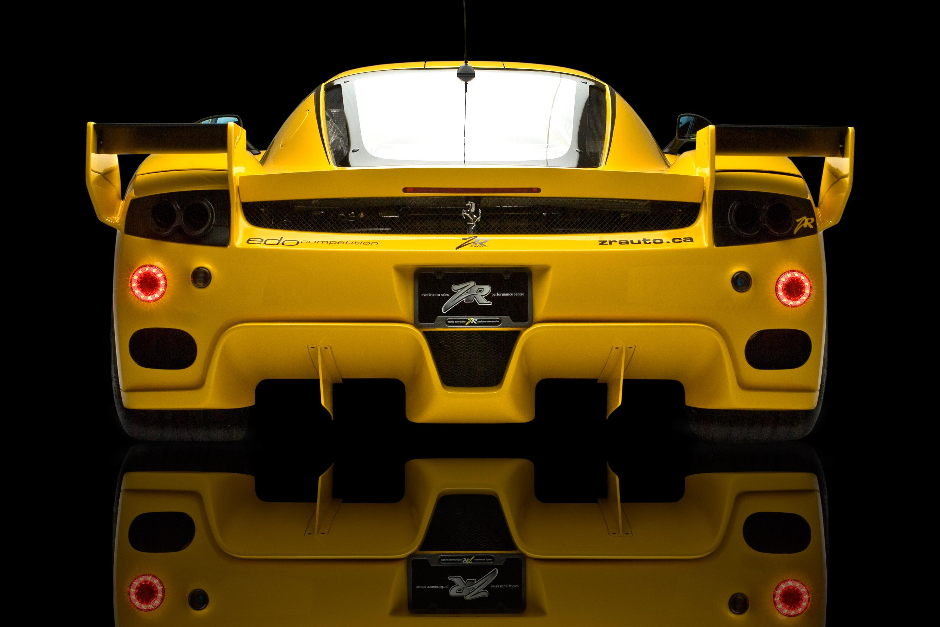 ferrari, ferrari enzo, xx, enzo, photo, cars, yellow, 2K, evolution, car, HD Wallpaper