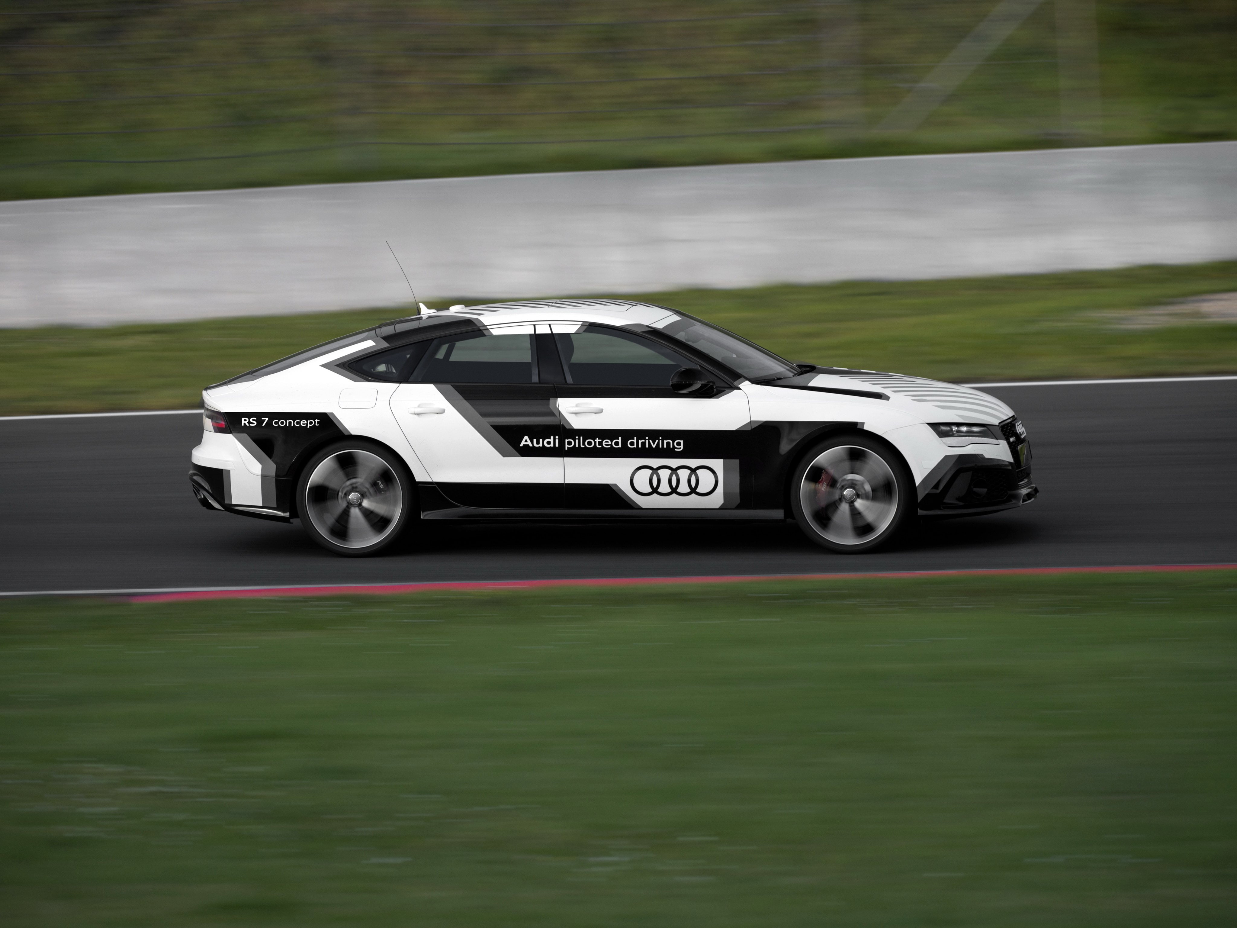 piloted, r-s, driving, 4K, rs7, 2014, audi, concept, HD Wallpaper