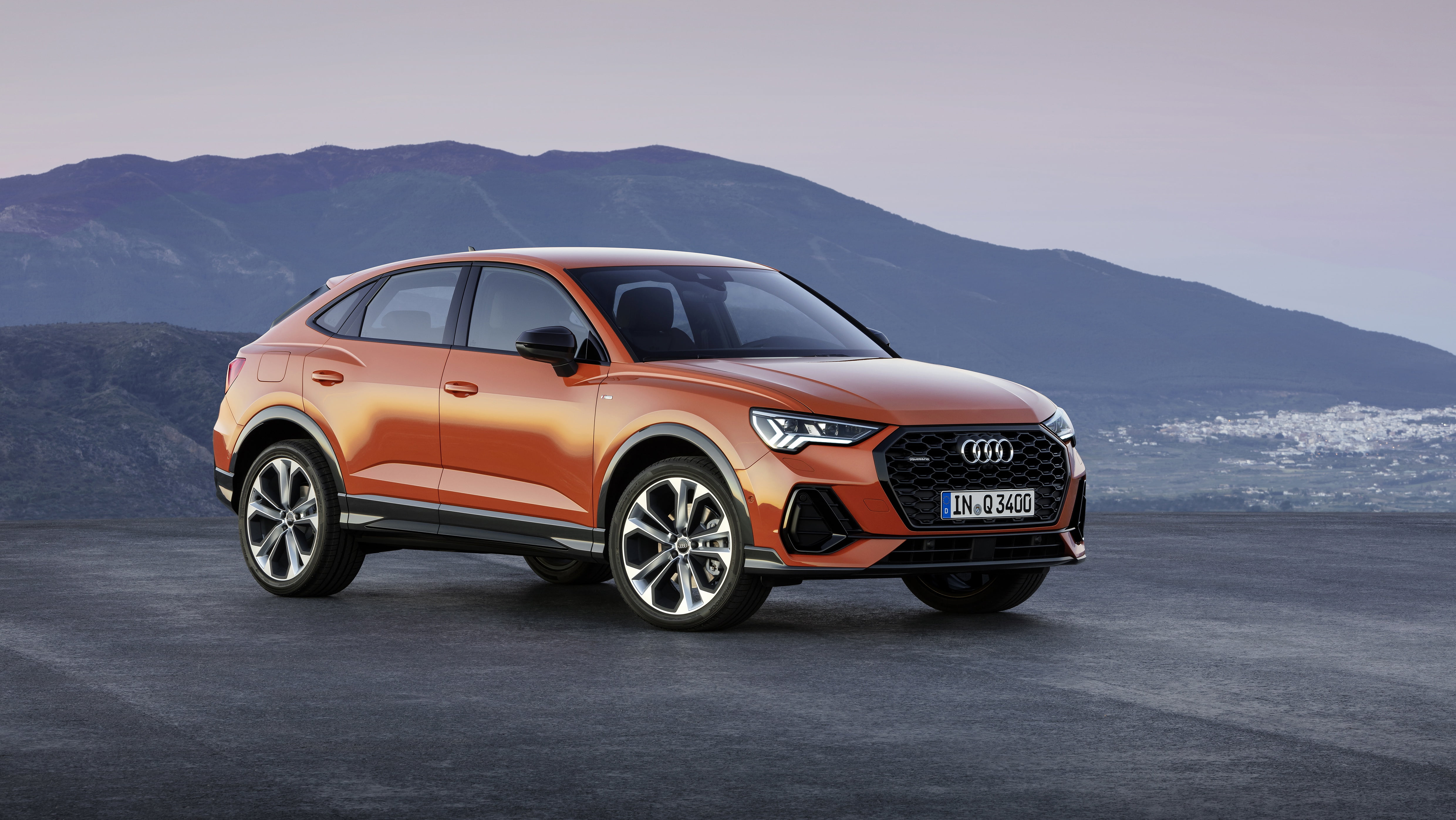 Audi, S line, Sportback, Q3, TDI, quattro, 4K, HD Wallpaper