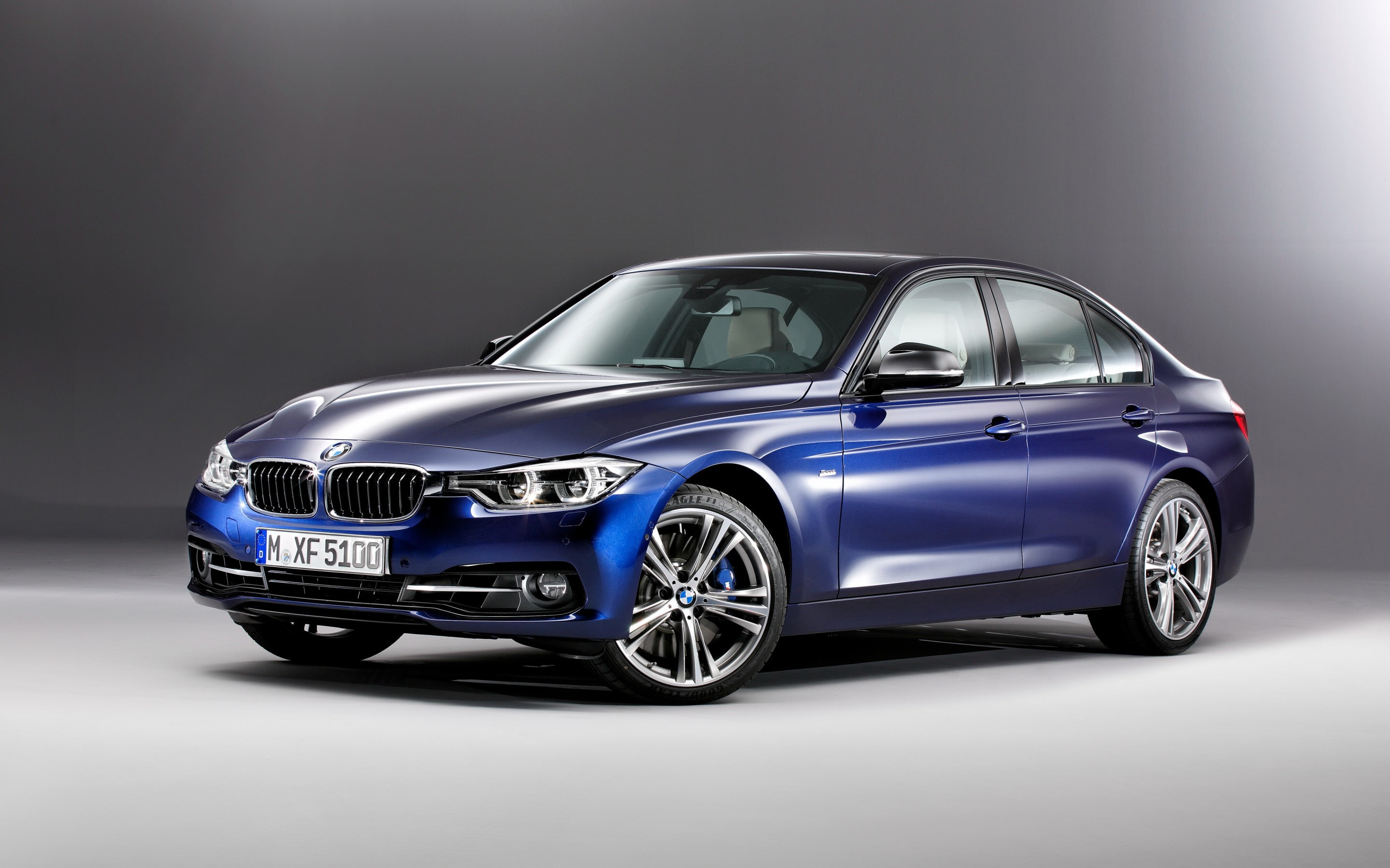 340i, 2K, F30, Sport Line, 2015, BMW, HD Wallpaper