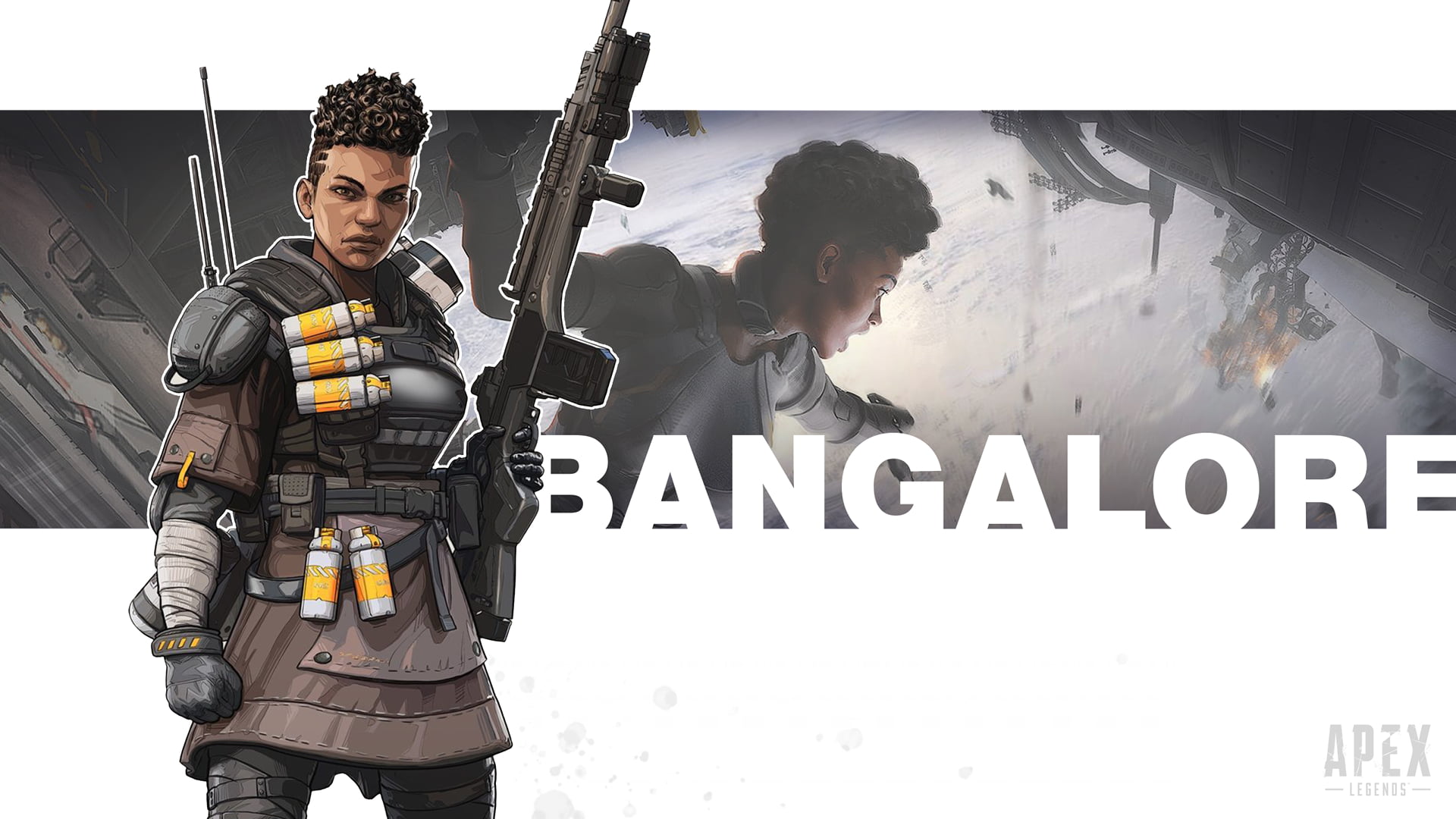 Bangalore (Apex Legends), Apex Legends, Video Game, 1080P, HD Wallpaper