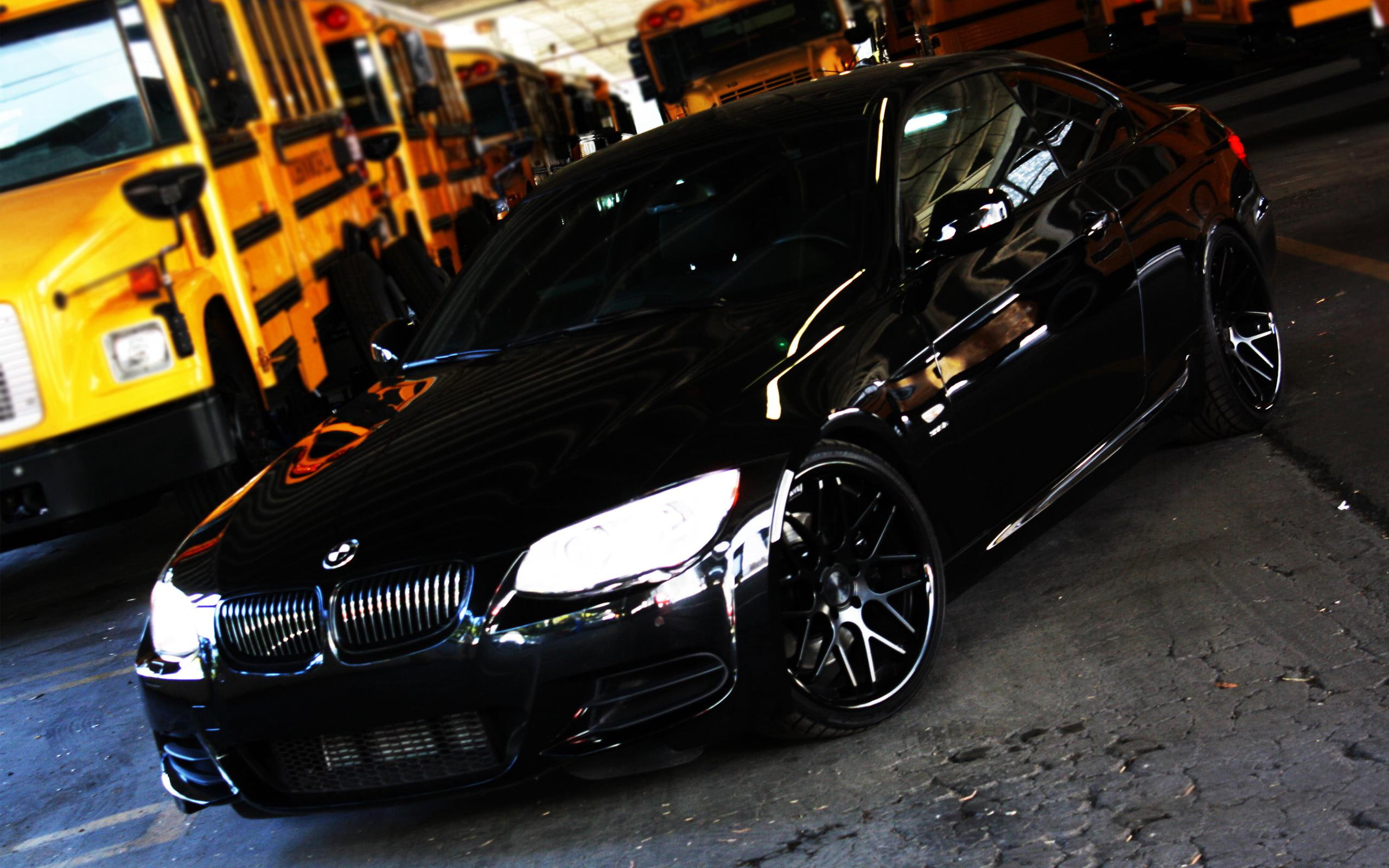 bmw, 2K, cars, coupe, black, 335i, e, HD Wallpaper
