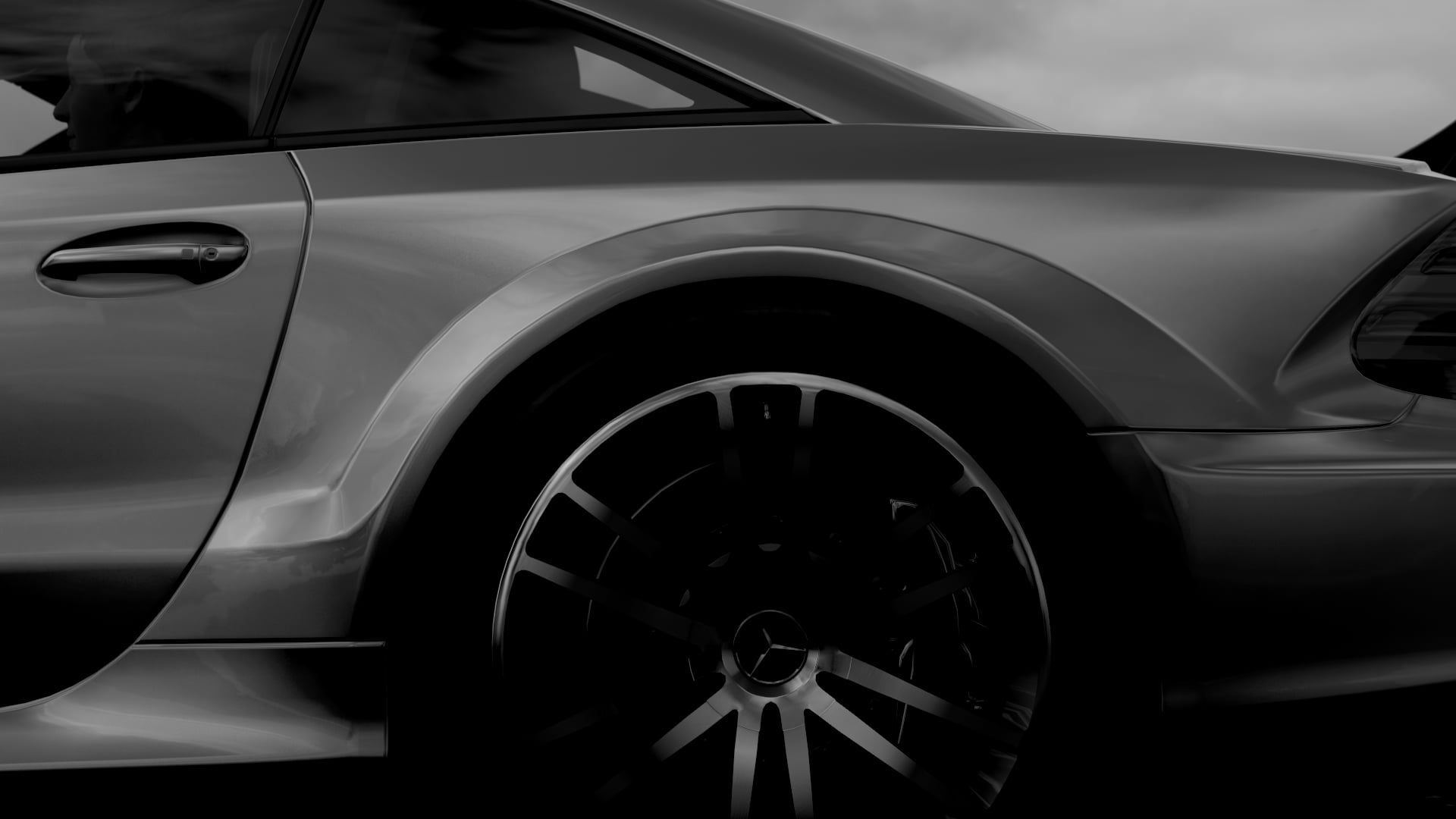 Forza Horizon 4, 1080P, Mercedes SL 65 AMG, HD Wallpaper