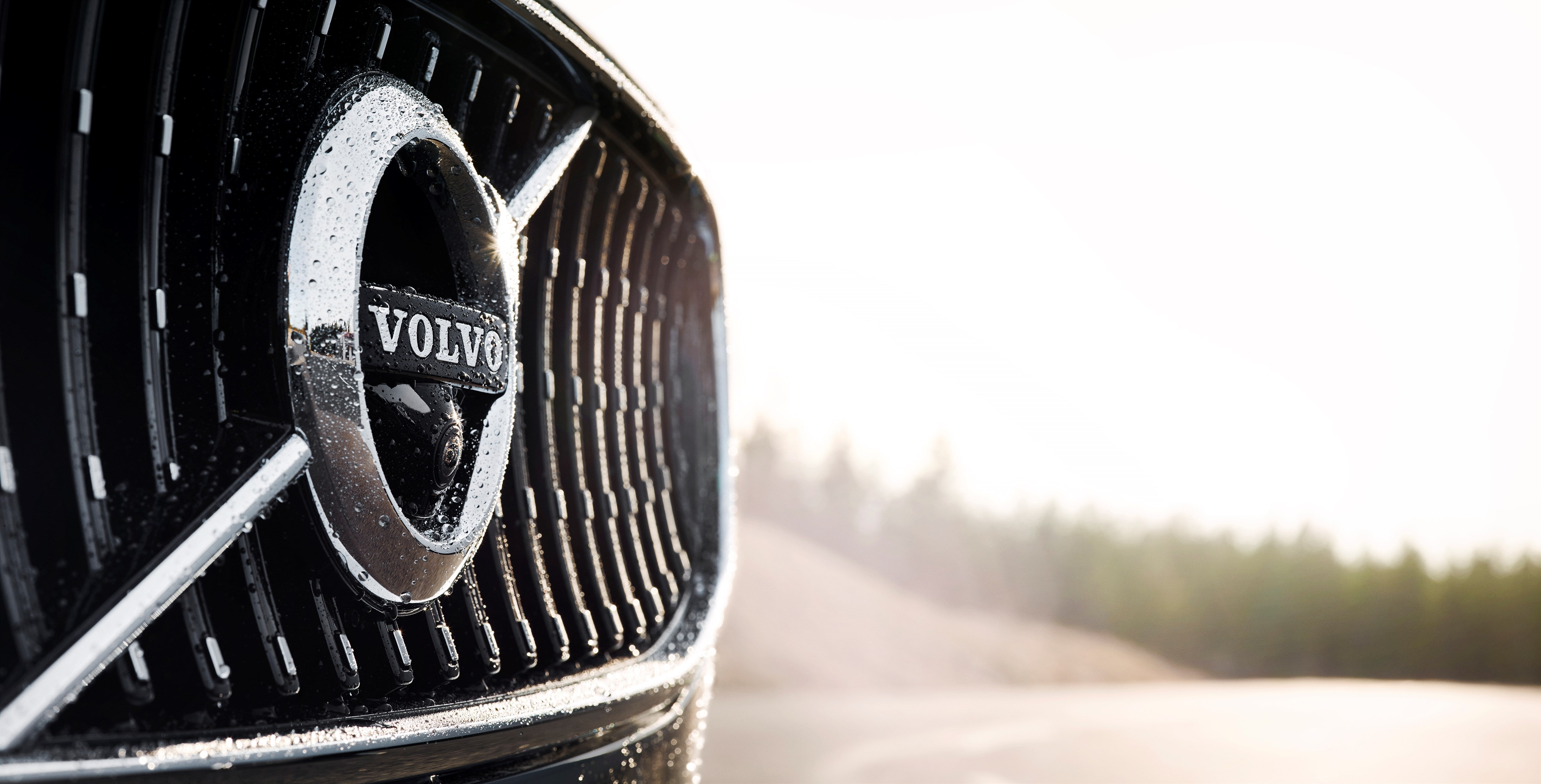 Cross Country, Logo, Volvo, 2017, Car, 4K, Emblem, V90, Silver, HD Wallpaper