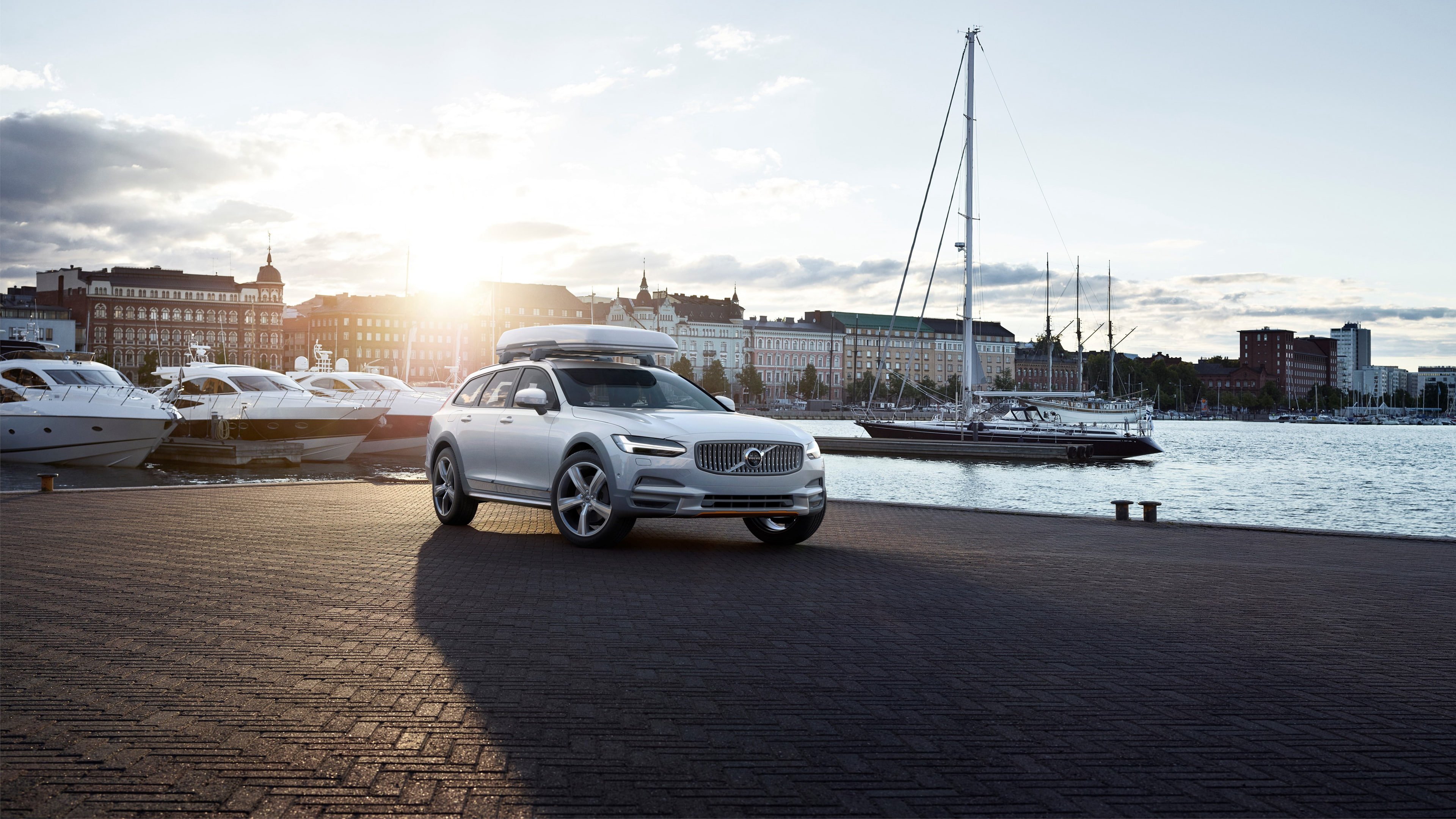 4K, 2018, 4K, Ocean Race Edition, Volvo V90 Cross Country, HD Wallpaper