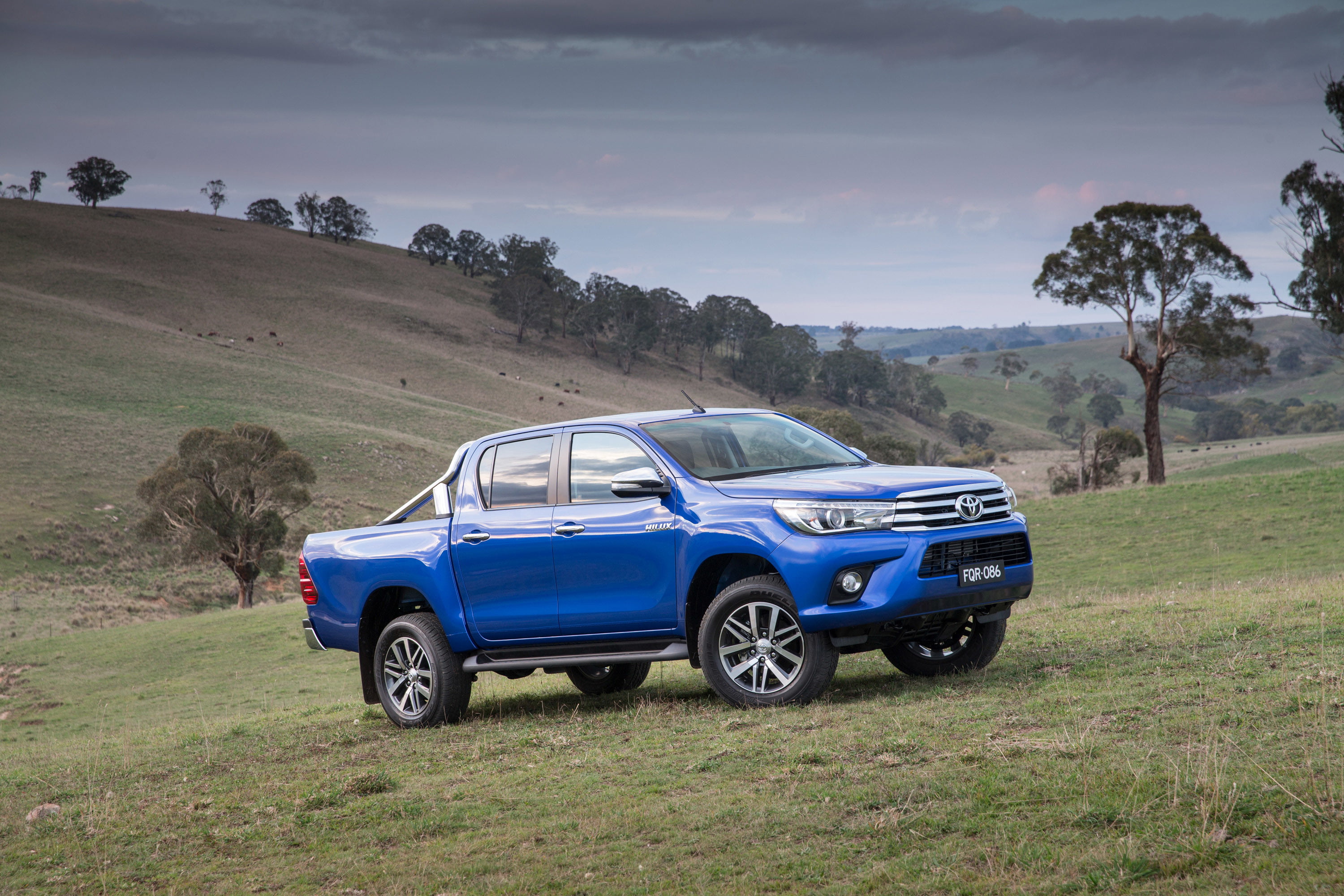 scenics - nature, Toyota, off-Road Vehicle, drive, 4x4, landscape, motor Vehicle, tacoma, 4wd, land, modern, day, plant, blue, land Vehicle, car, mode of Transport, HD Wallpaper