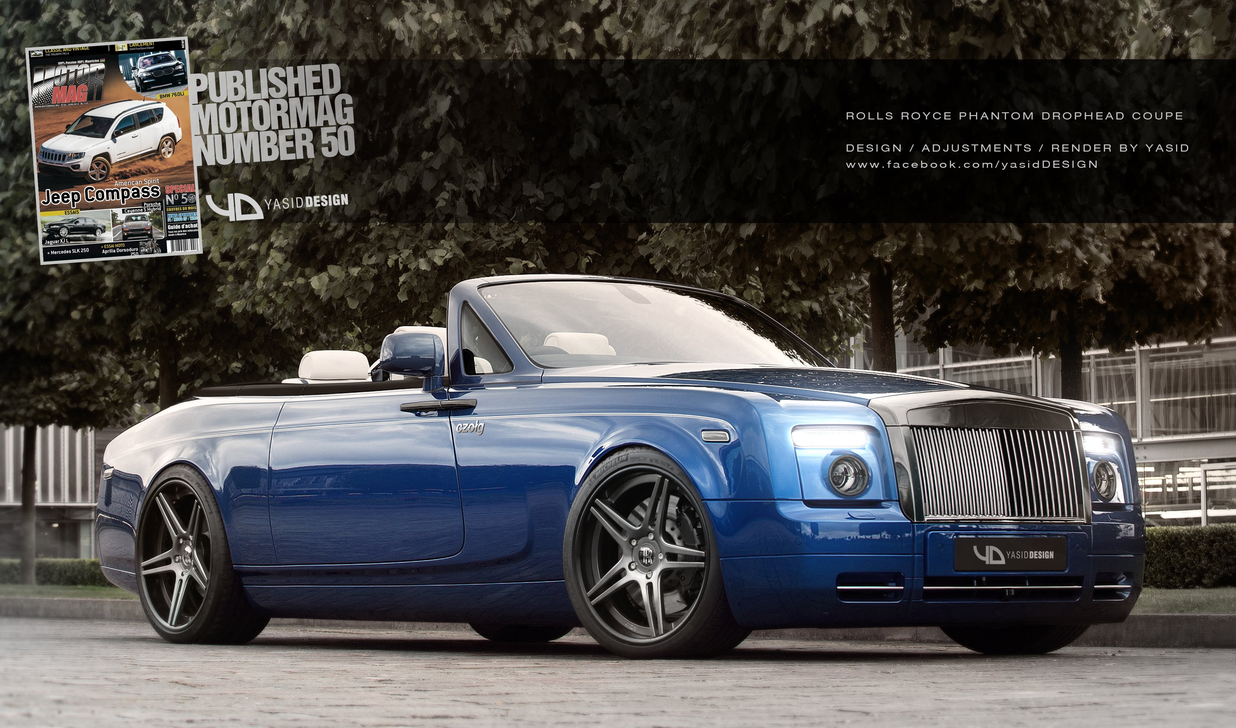 4K, yasiddesign, rolls, HD Wallpaper