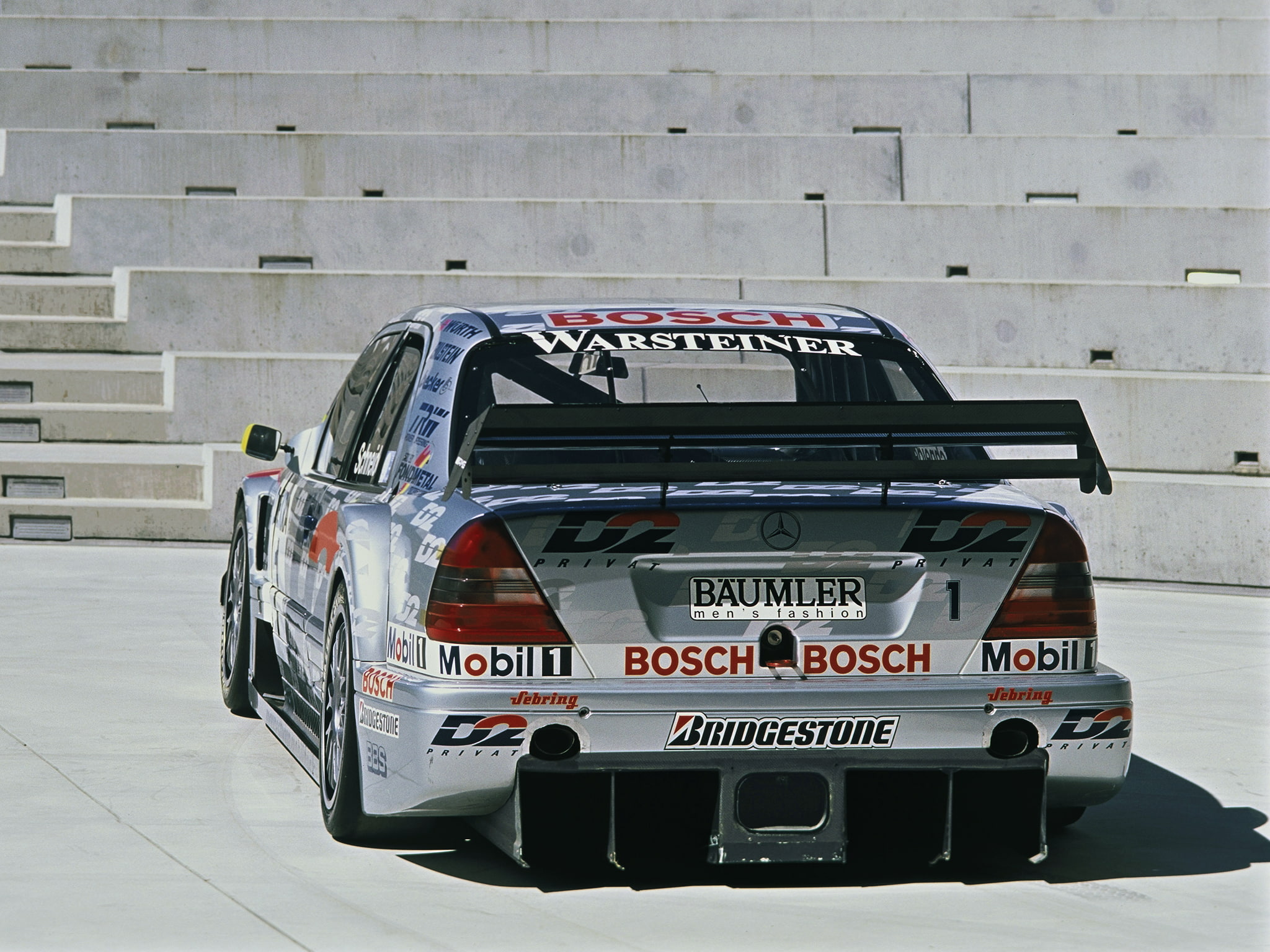 race, 1994, racing, dtm, amg, benz, 1080P, w202, mercedes, HD Wallpaper