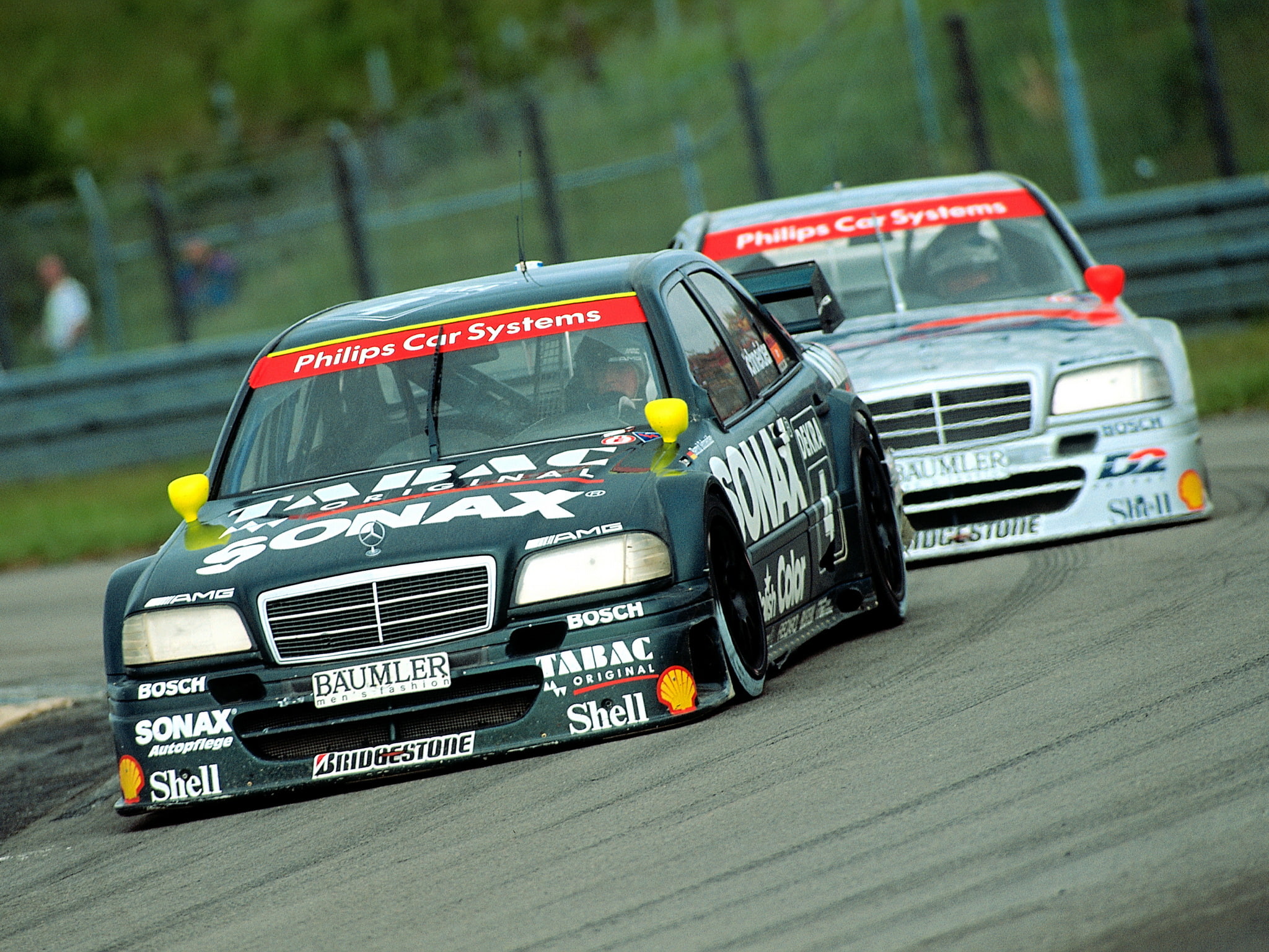mercedes, 1994, dtm, w202, racing, benz, amg, race, 1080P, HD Wallpaper