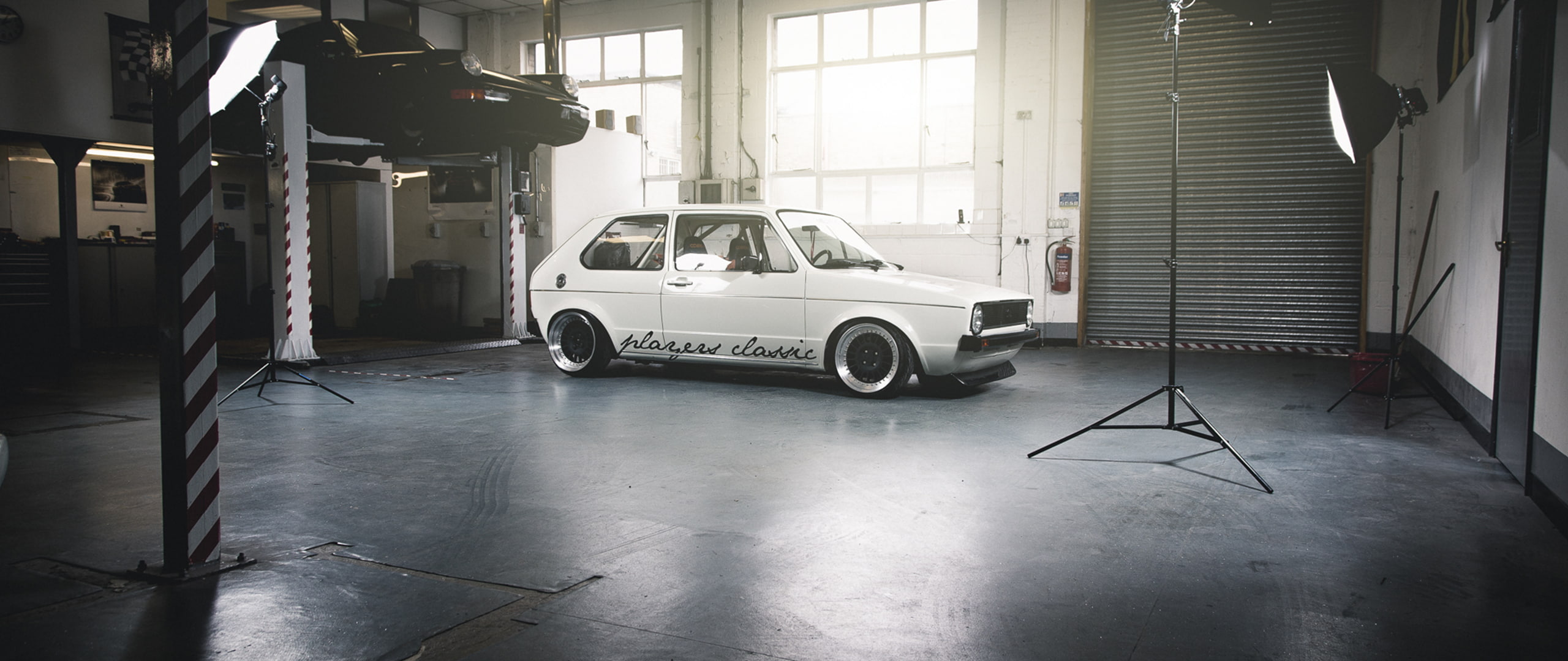 2K, ultra-wide, car, Volkswagen Golf, HD Wallpaper