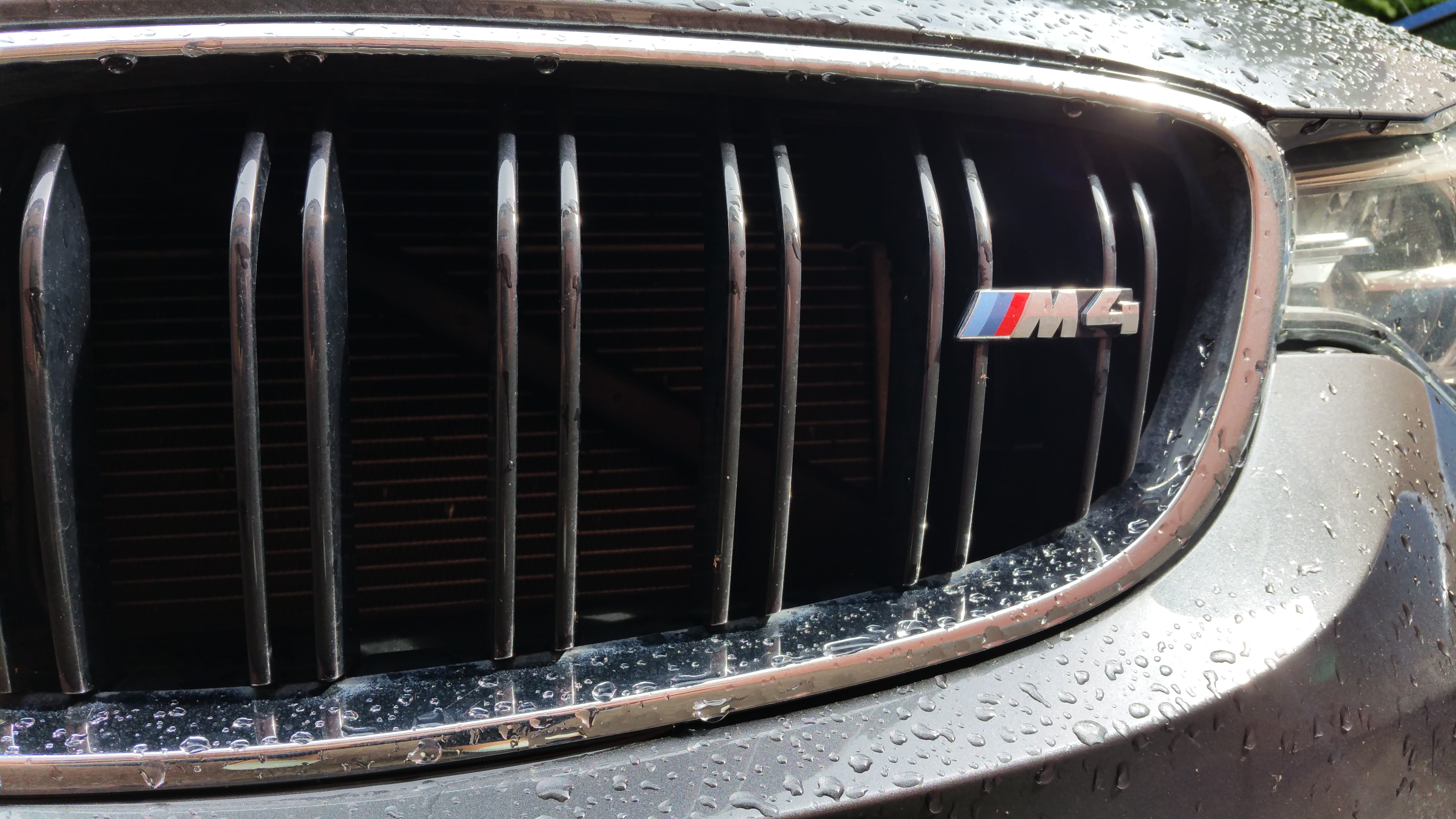 outdoors, toys, abandoned, auto, vintage car, cooler, public transportation, anthracite, Grille, metal, Bmw, motor vehicle, street, 5K, bmw m, close-up, HD Wallpaper
