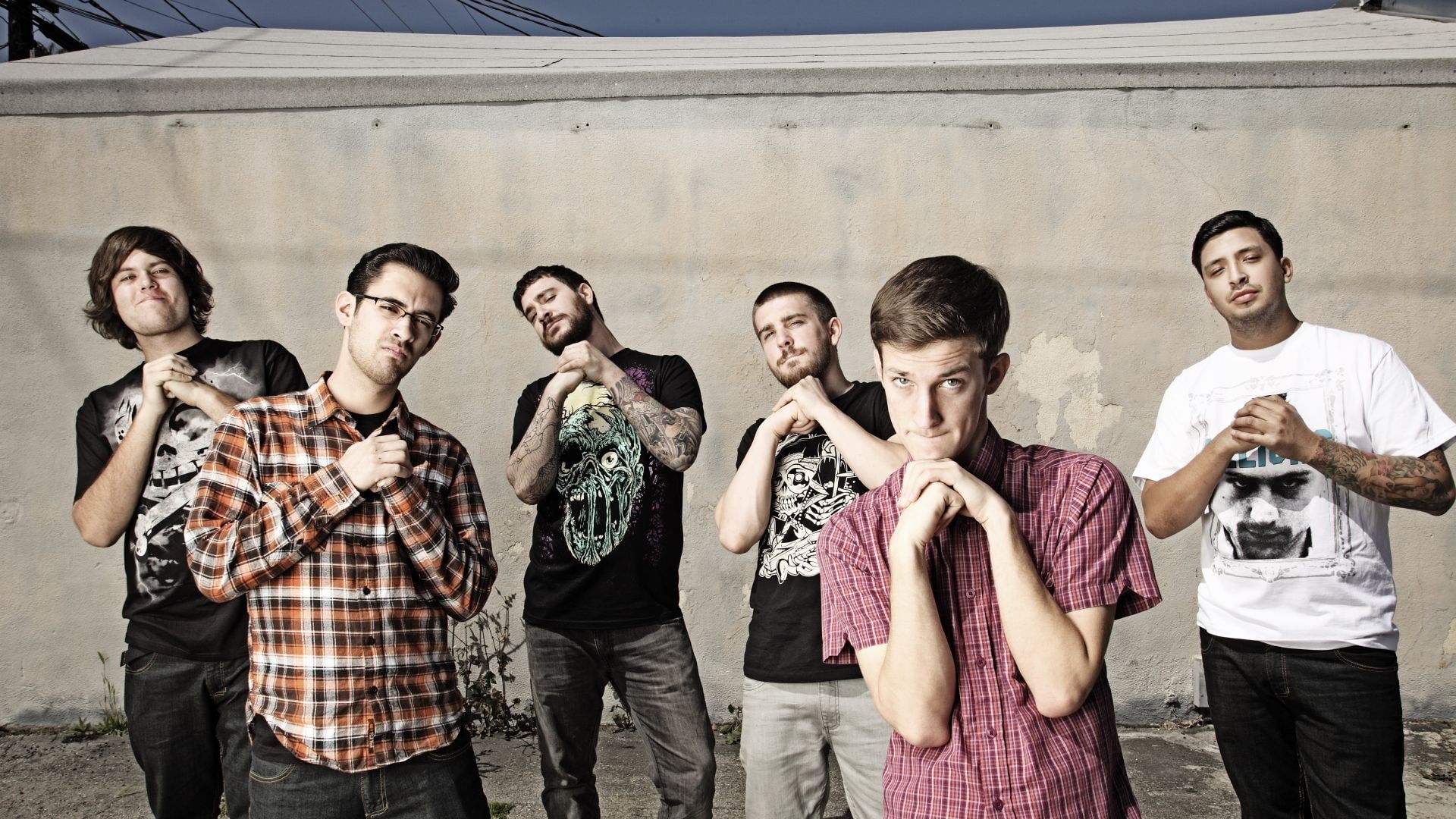 group of people, Set your goals, Band, Fists, Tattoo, friendship, young men, teenager, three quarter length, males, adult, people, teenage boys, standing, HD Wallpaper
