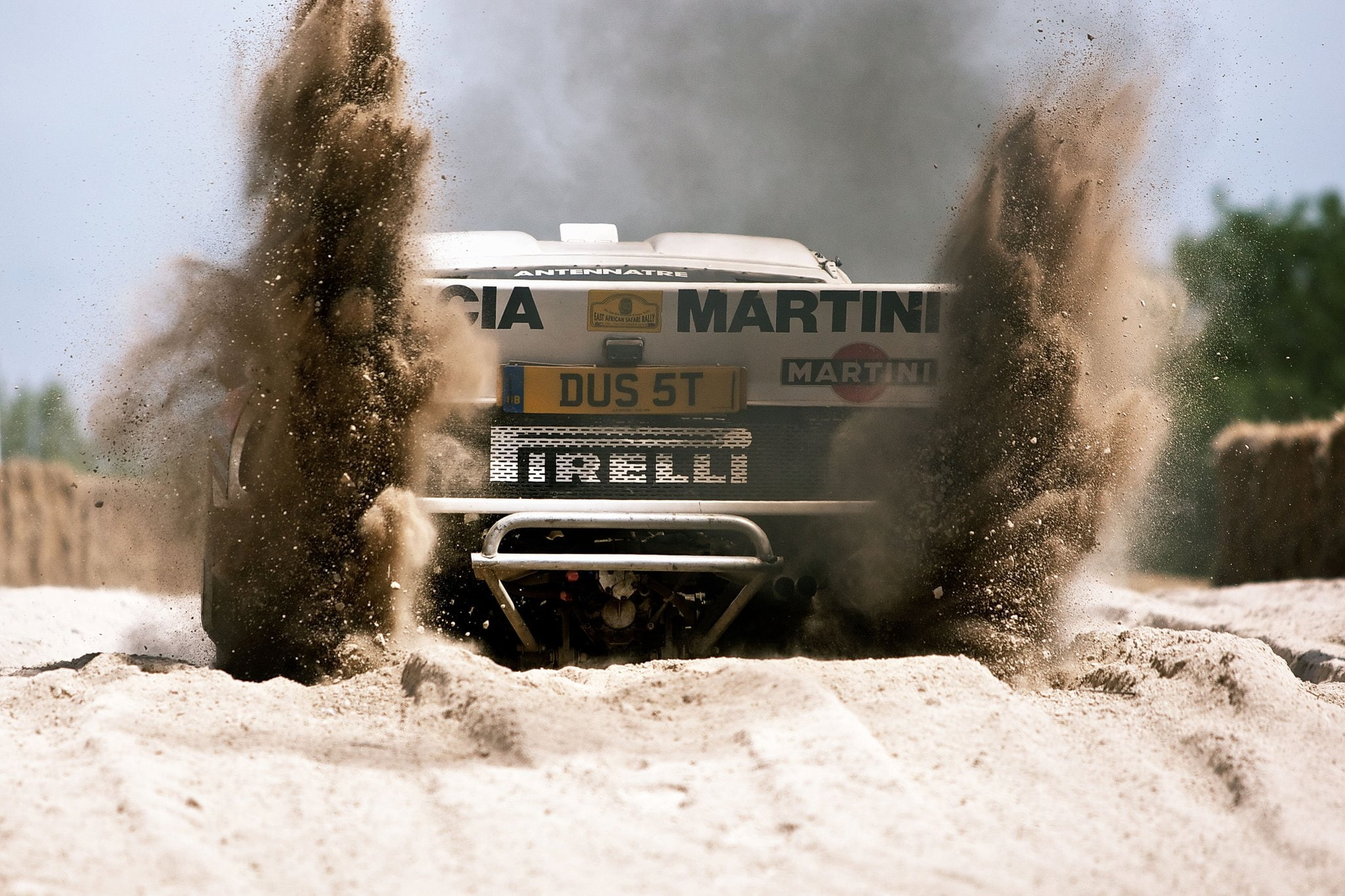 art, hd, martini, races, cars, dust, 1080P, x, rally, ford, Lancia, HD Wallpaper