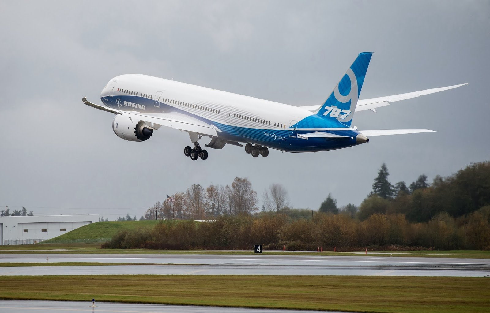 720P, airliner, 787, 787-9, transport, airplane, jet, boeing, dreamliner, HD Wallpaper