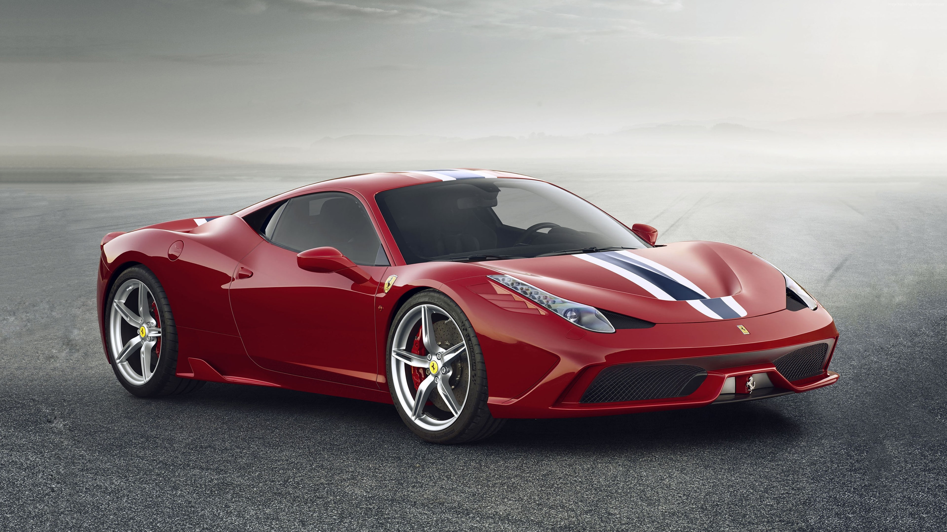 4K, Ferrari 458 Italia Speciale, coupe, test drive, supercar, HD Wallpaper