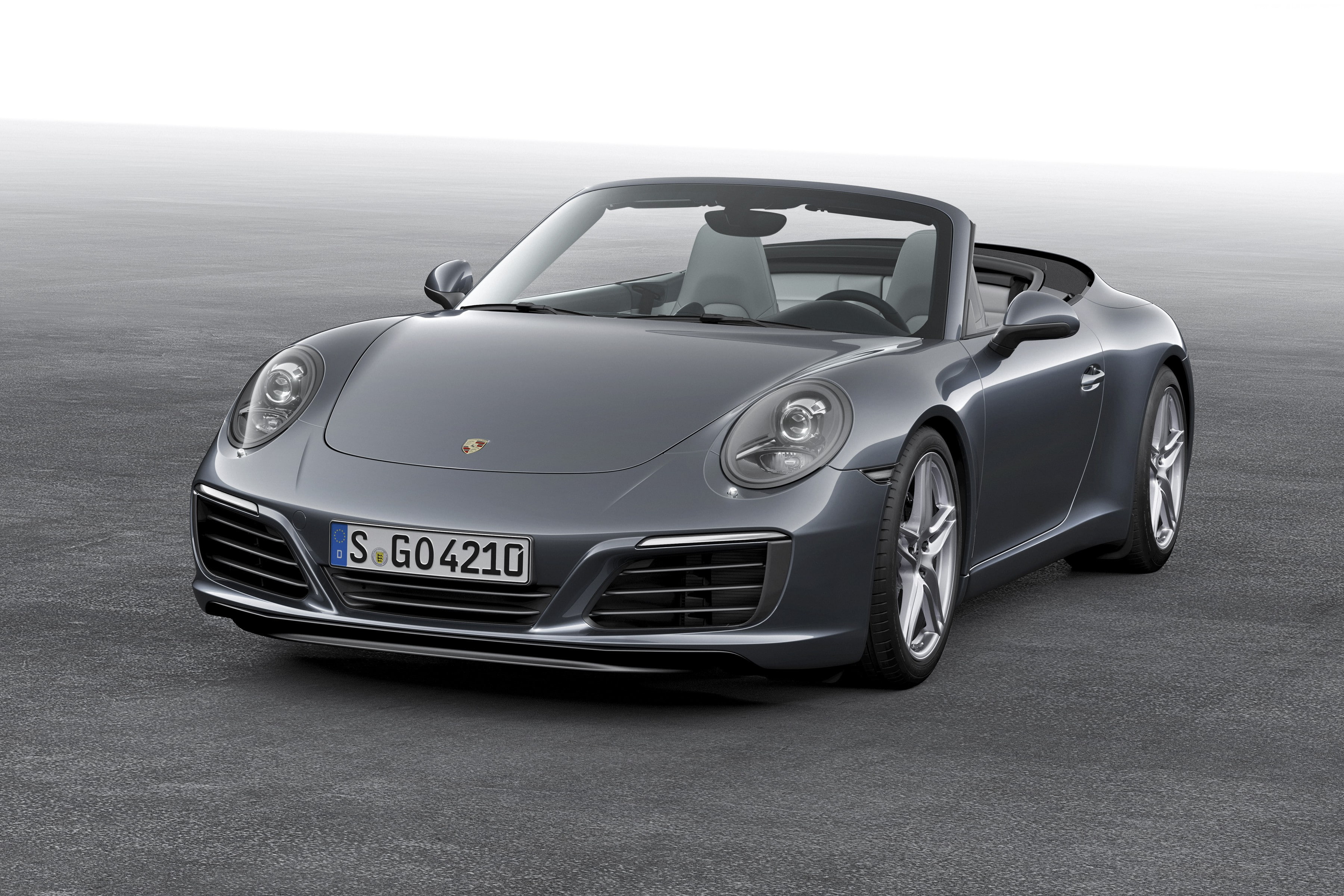 cars 2016, carerra, cabriolet, 2K, Frankfurt 2015, Porsche 991.2, HD Wallpaper