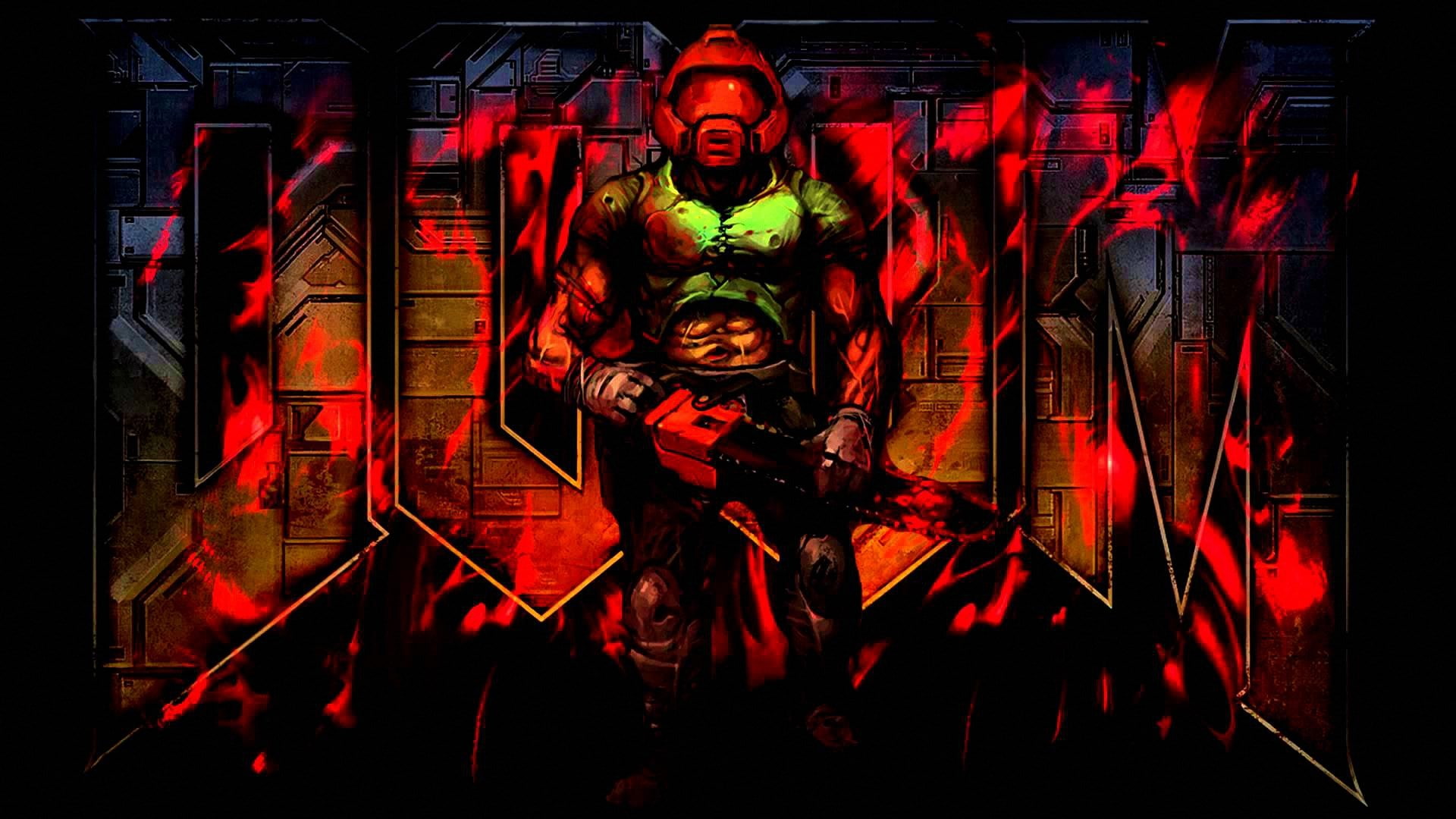 1080P, brutal doom, HD Wallpaper