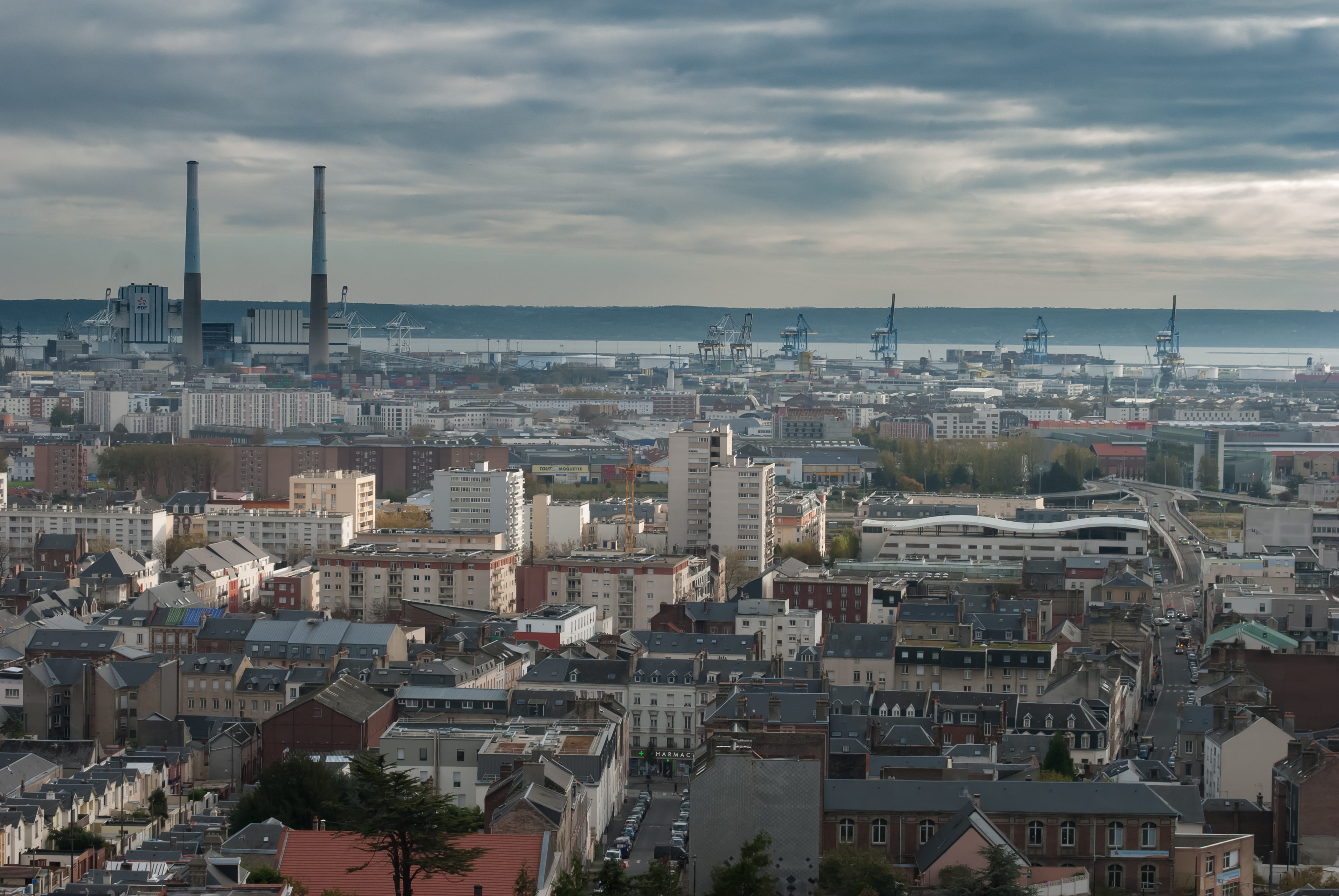 cityscape, high angle view, built structure, district, urban landscape, urban, settlement, crowd, landscape, outdoors, horizon, 4K, sky, lh, residential district, HD Wallpaper