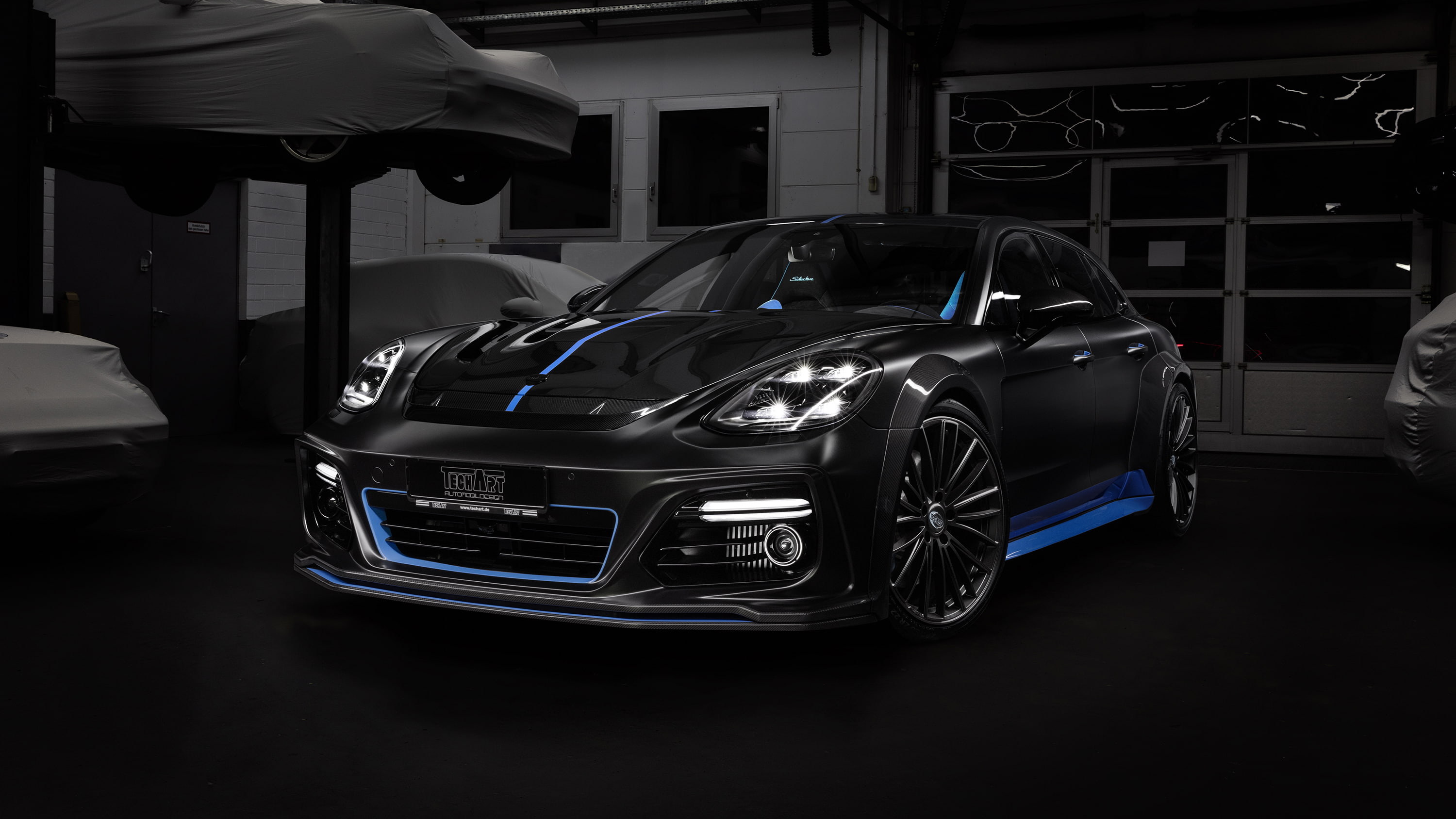 Panamera, Turismo, 2018, Porsche, Grand, gt, 2K, Sport, Selective, Techart, HD Wallpaper