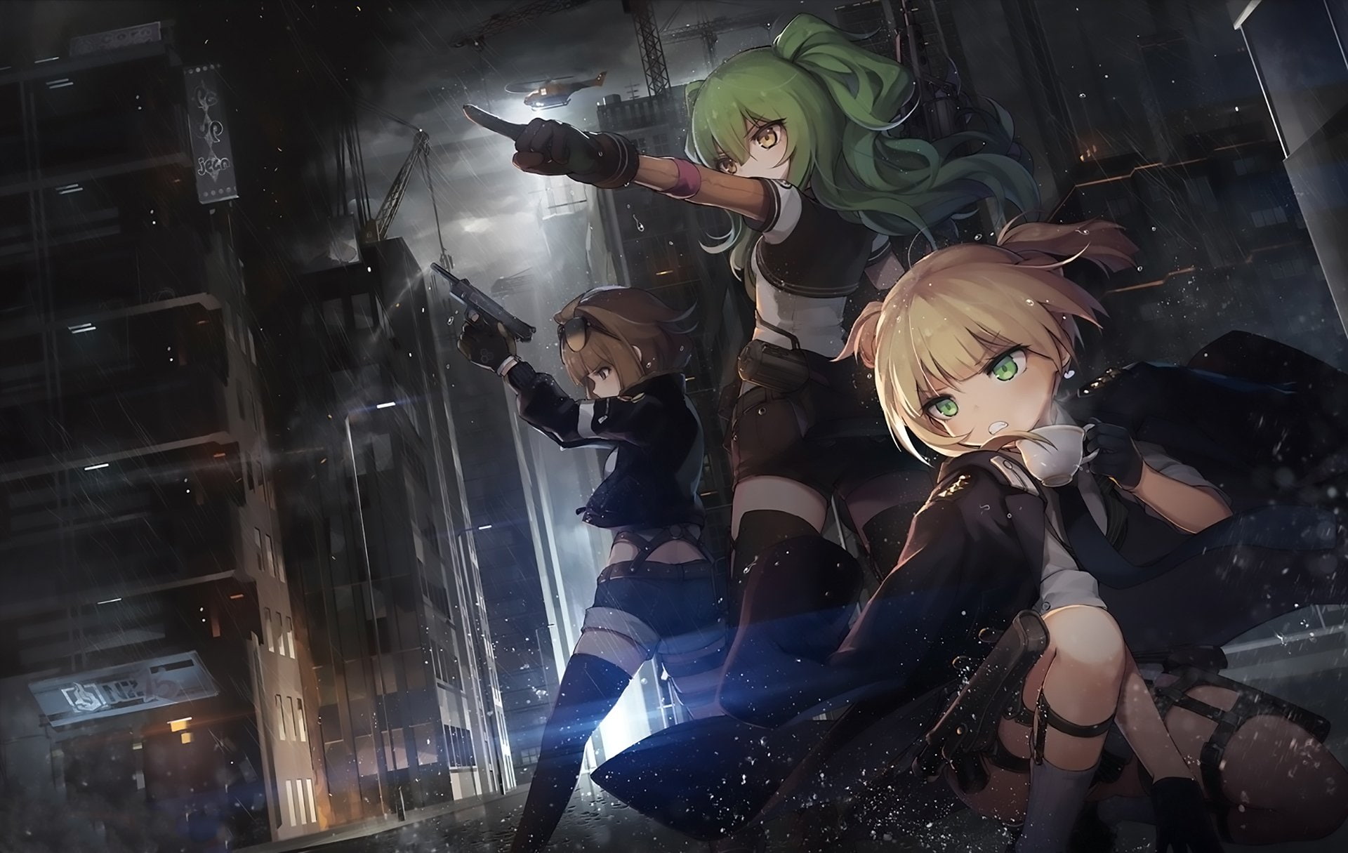 Video Game, Grizzly MkV (Girls Frontline), Girls Frontline, 1080P, M950A (Girls Frontline), Welrod MK II (Girls Frontline), HD Wallpaper