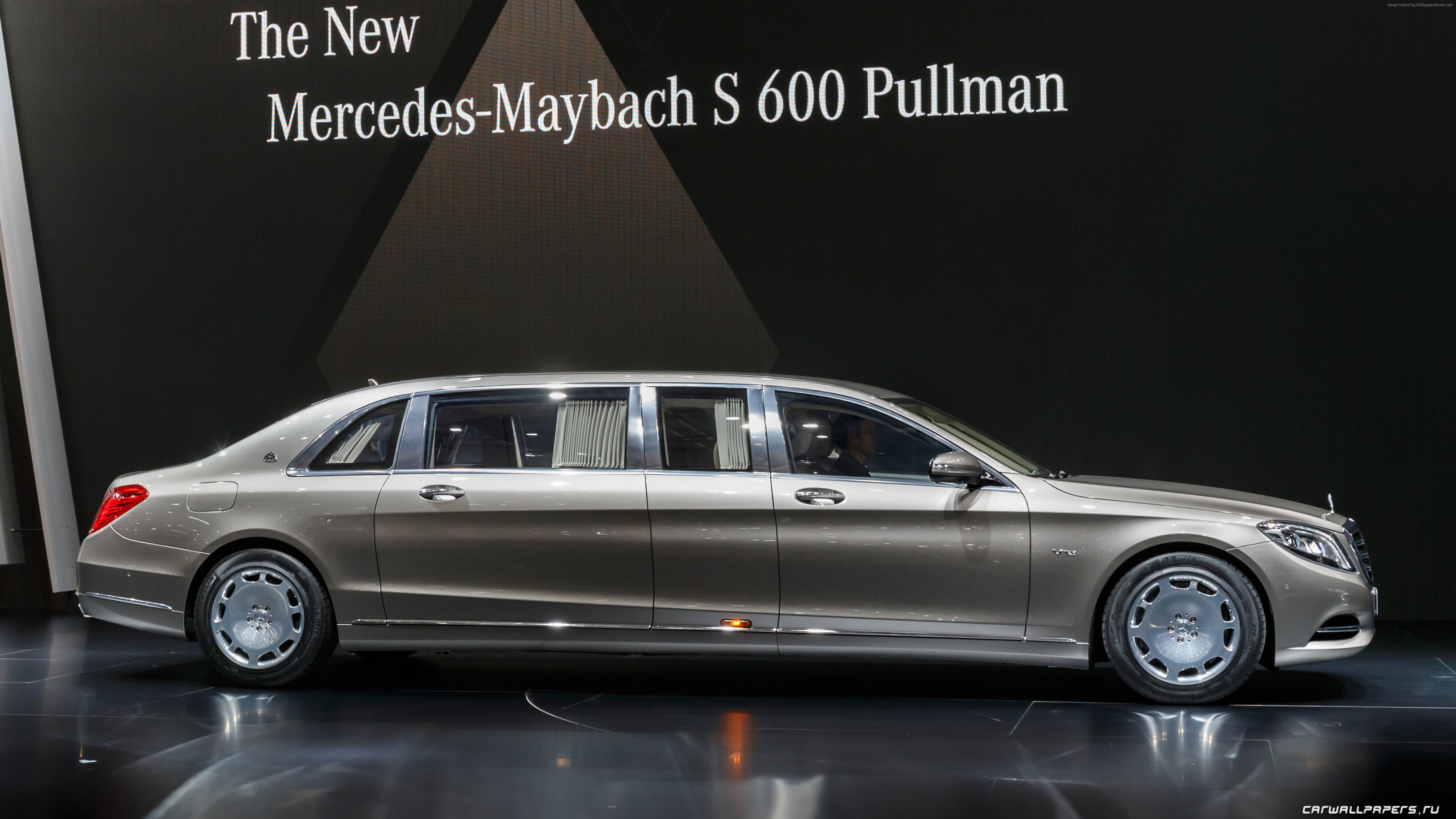 grey, 5K, Mercedes Maybach S600 Pullman, luxery., sedan, HD Wallpaper