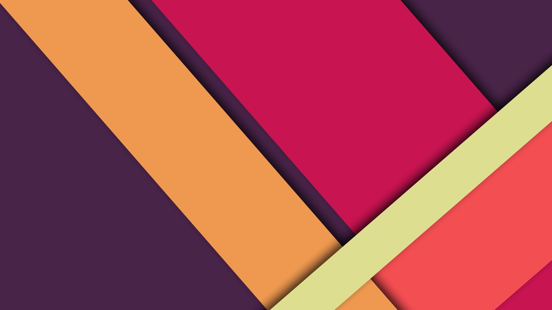 color, lilac, pink, geometry, line, yellow, digital, desing, raspberry, purple, material, 1080P, HD Wallpaper