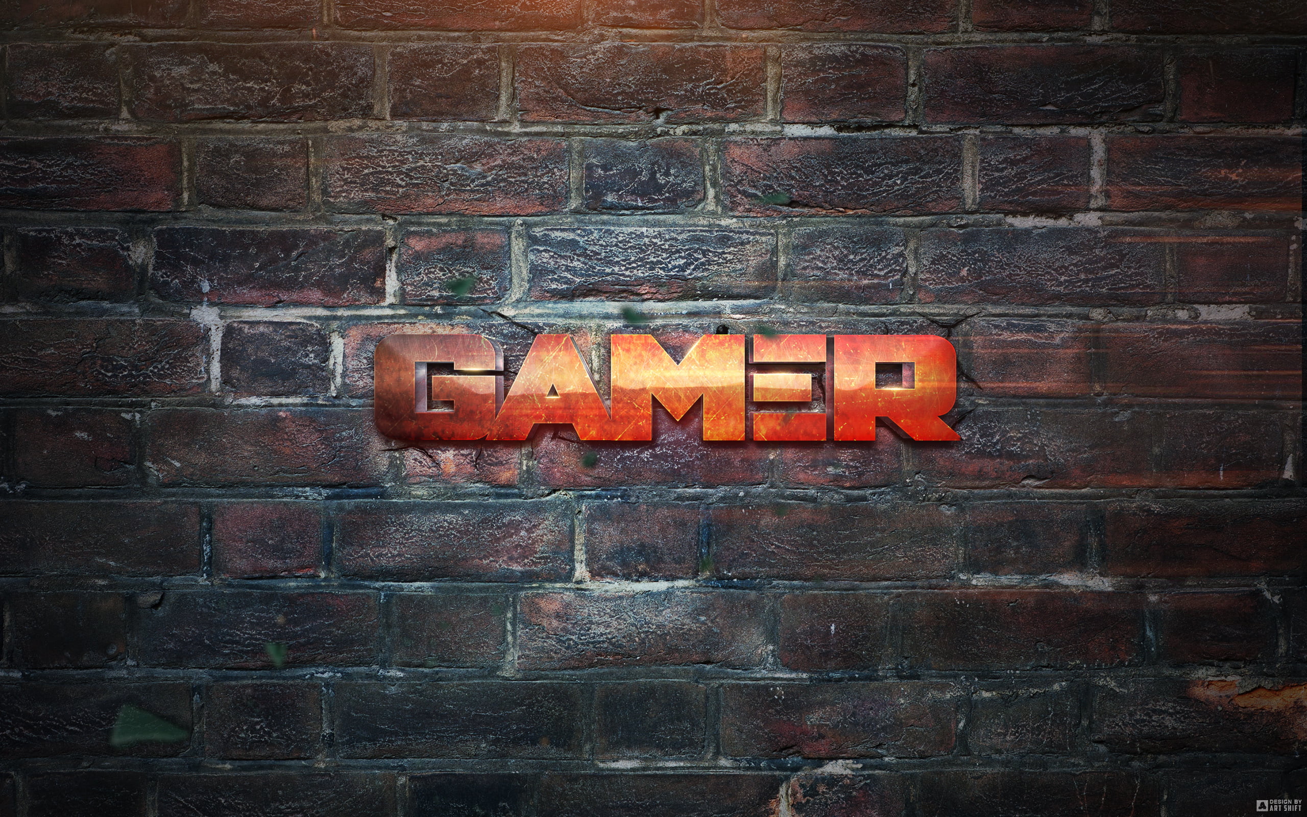 brown, western script, brick, sign, wood - Material, capital letter, close-up, message, Metal, textured, wall - Building Feature, overlay, Player, dirty, HD Wallpaper