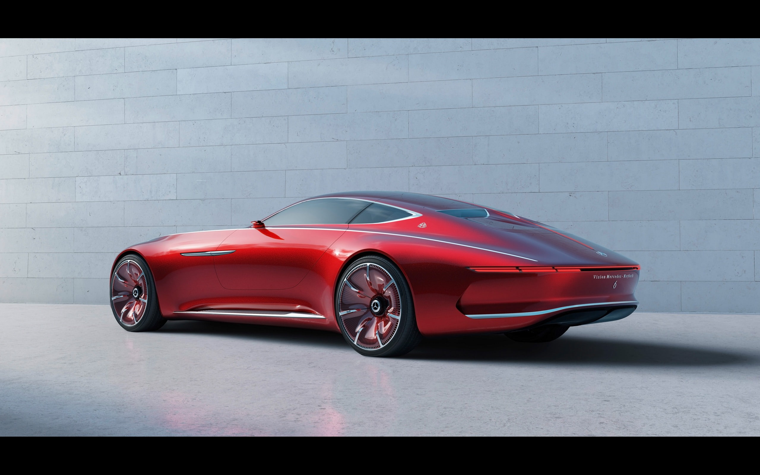 motor vehicle, auto post production filter, modern, red, transportation, no people, indoors, architecture, single object, mercedes, shiny, convertible, HD Wallpaper