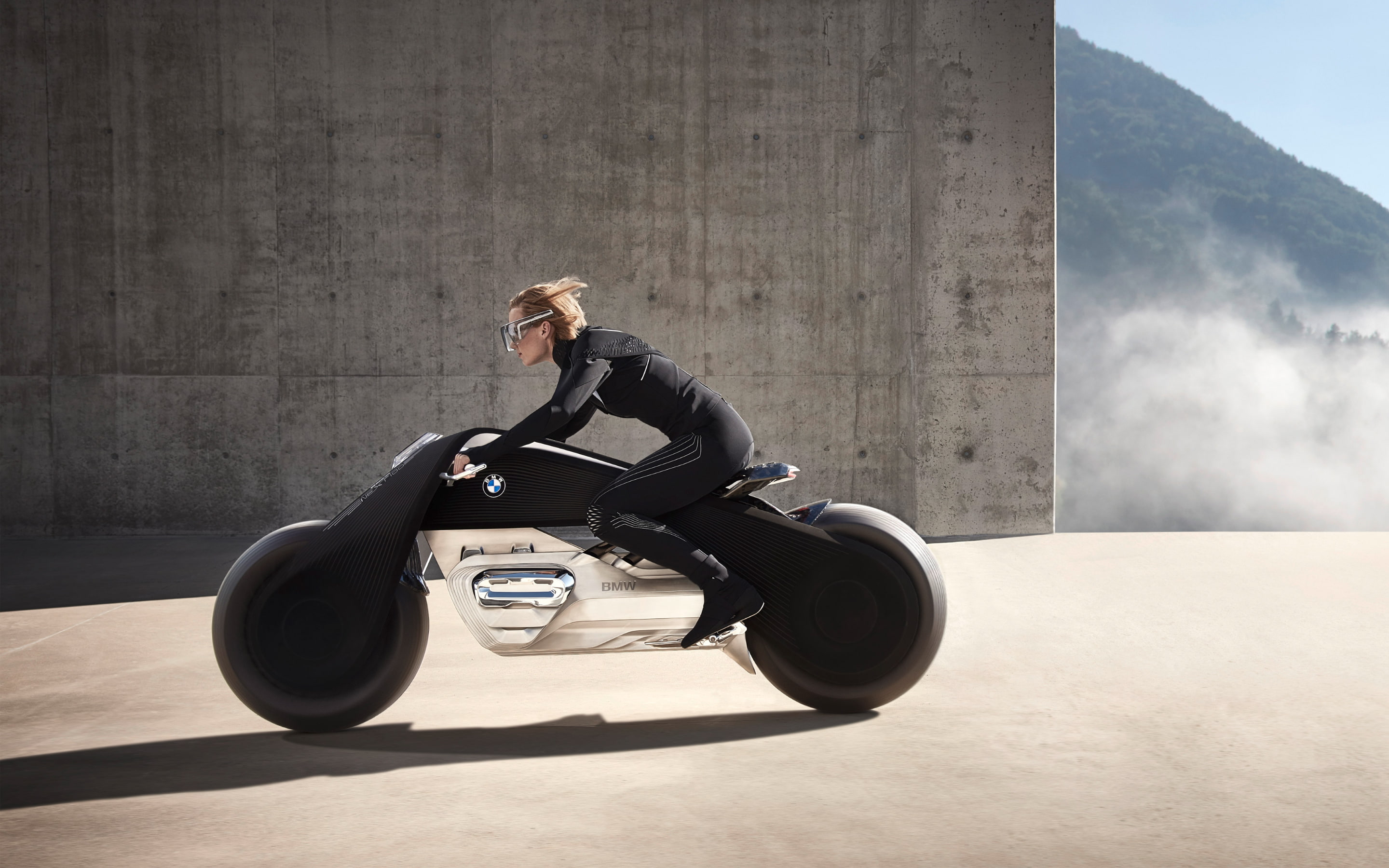 one person, crash helmet, Bike, full length, nature, built structure, motorcycle, day, Concept, architecture, Vision, leisure activity, k, lifestyles, outdoors, HD Wallpaper