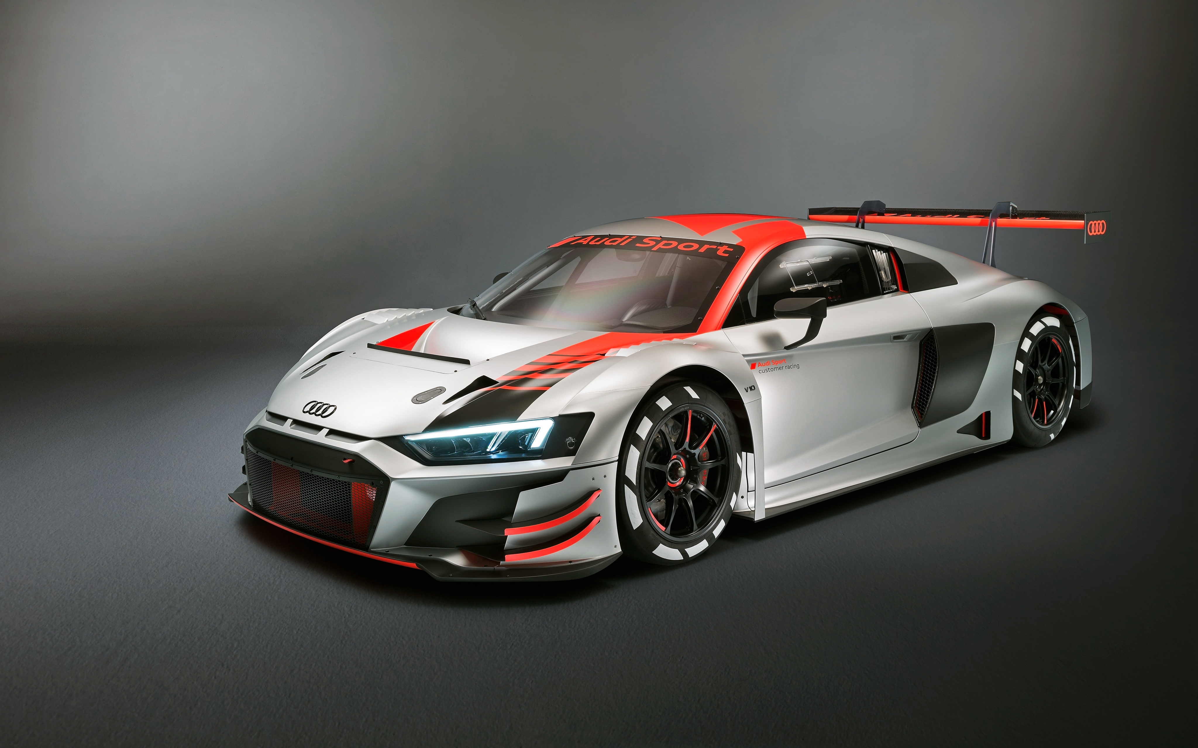 4K, 2019, 4K, Audi R8 LMS GT3, HD Wallpaper
