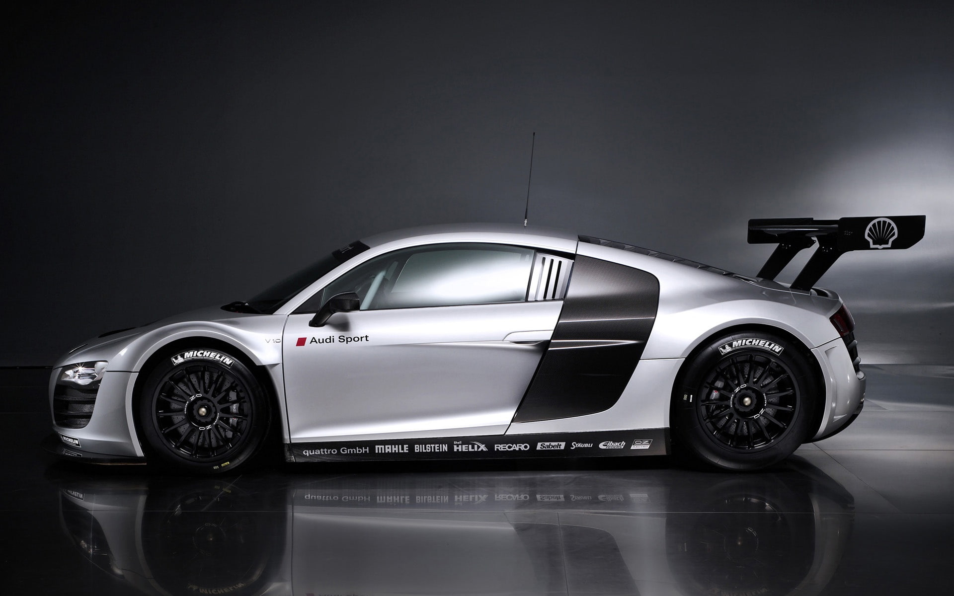 silver, hd, lms, cars, audi, r, 1080P, coupe, HD Wallpaper