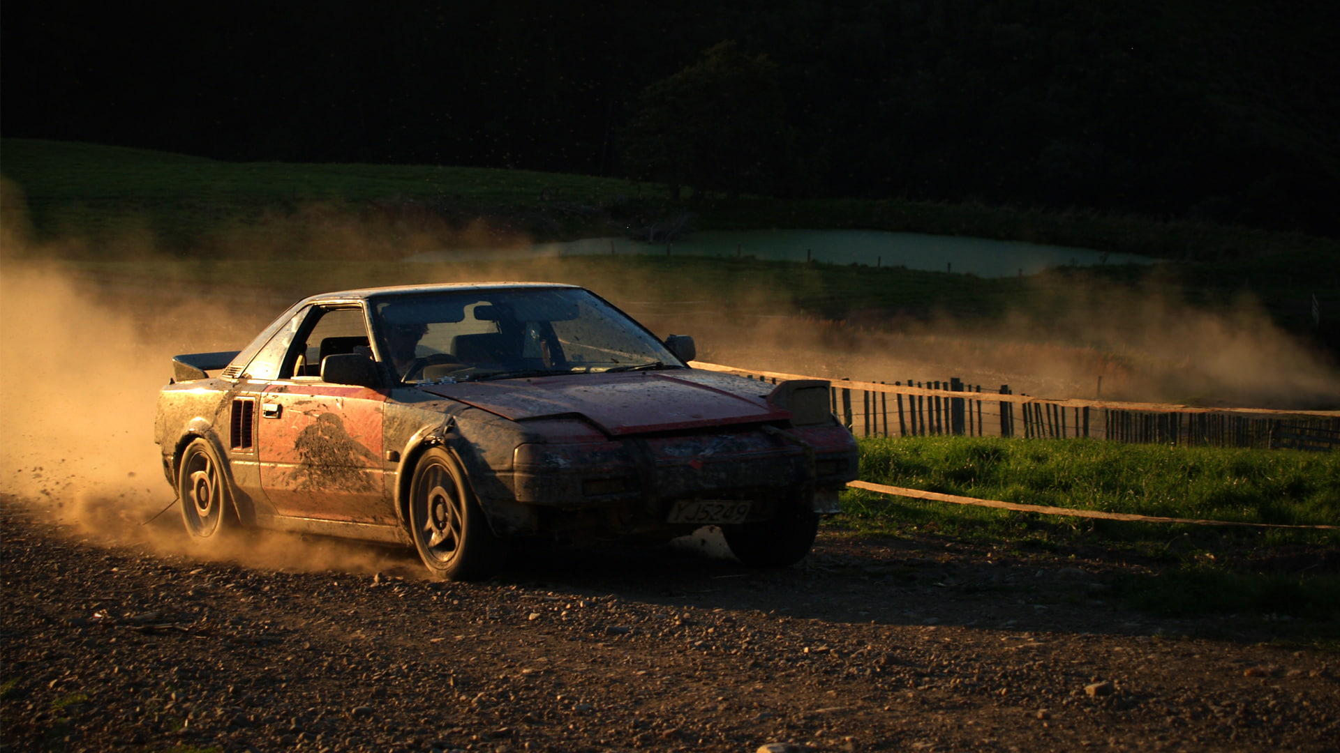 cars, road, toyota, mr, 1080P, dirt, mr2, hd, HD Wallpaper