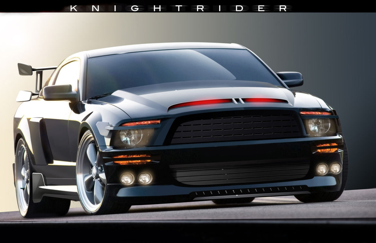 hd, cars, knight, x, ford, art, rider, 720P, mustang, vehicles, sports, HD Wallpaper
