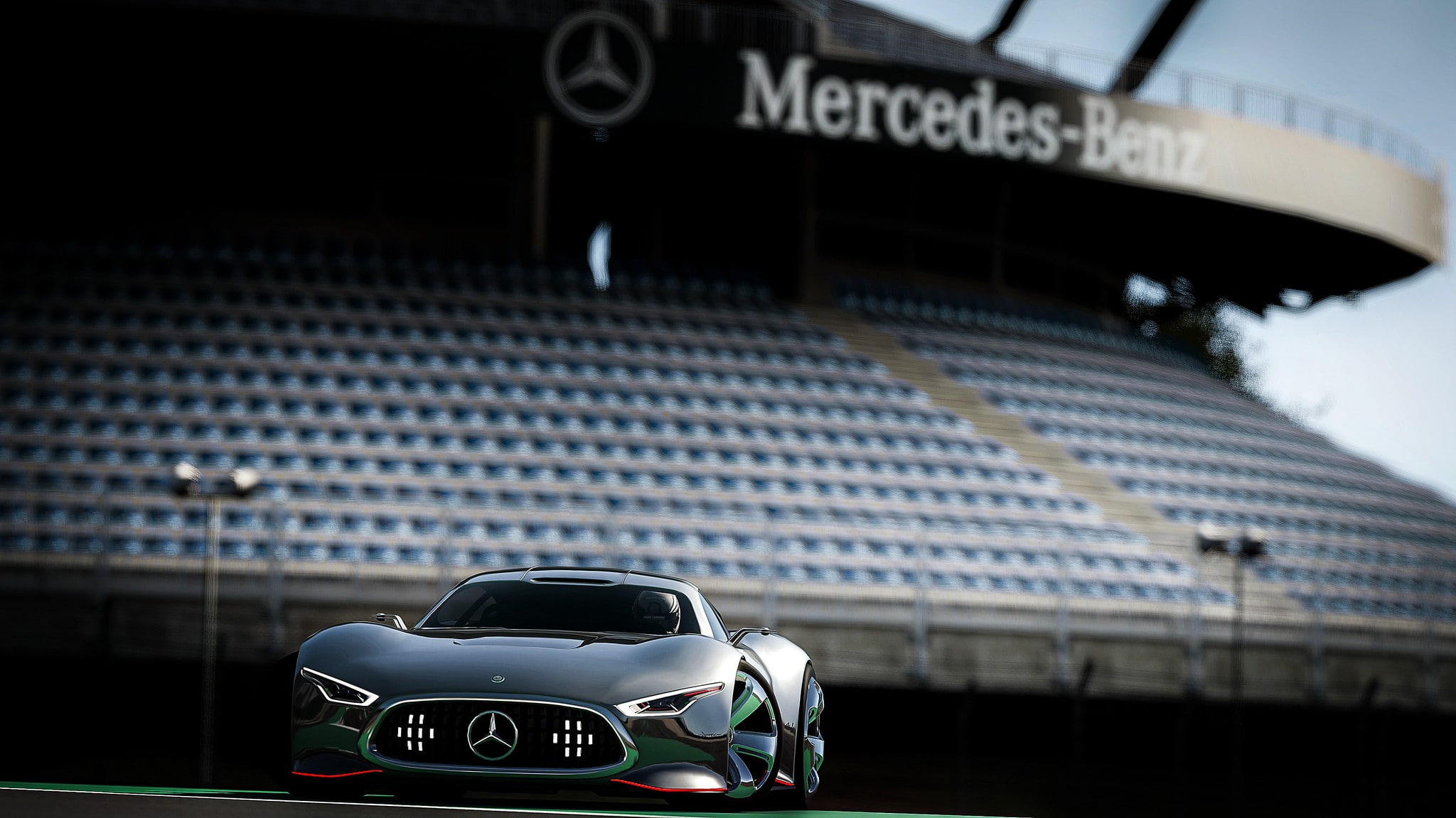 Gran Turismo, Mercedes-Benz, video games, car, 1080P, Gran Turismo 6, HD Wallpaper
